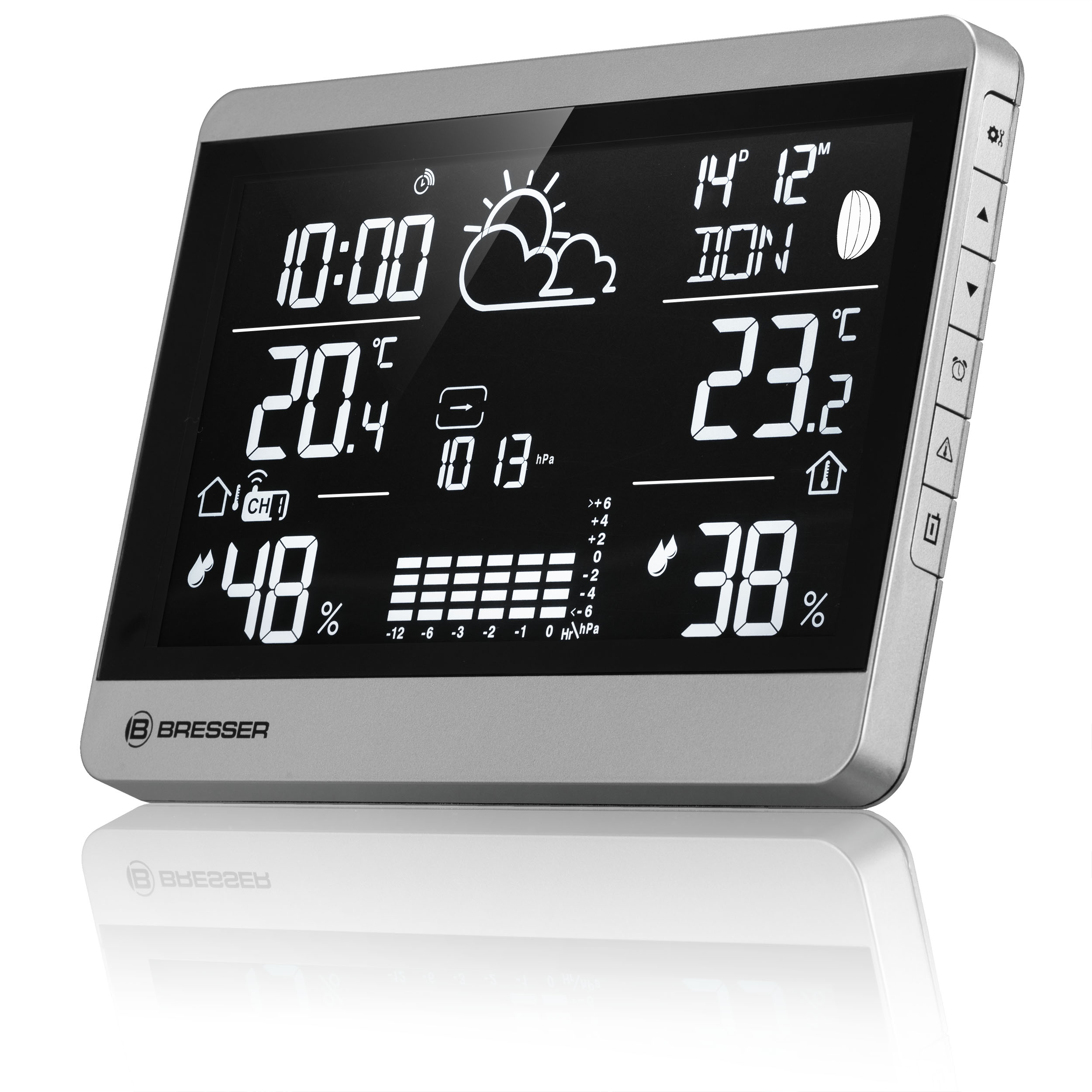 BRESSER Funk-Wetterstation ClimateTemp NDH-NEO