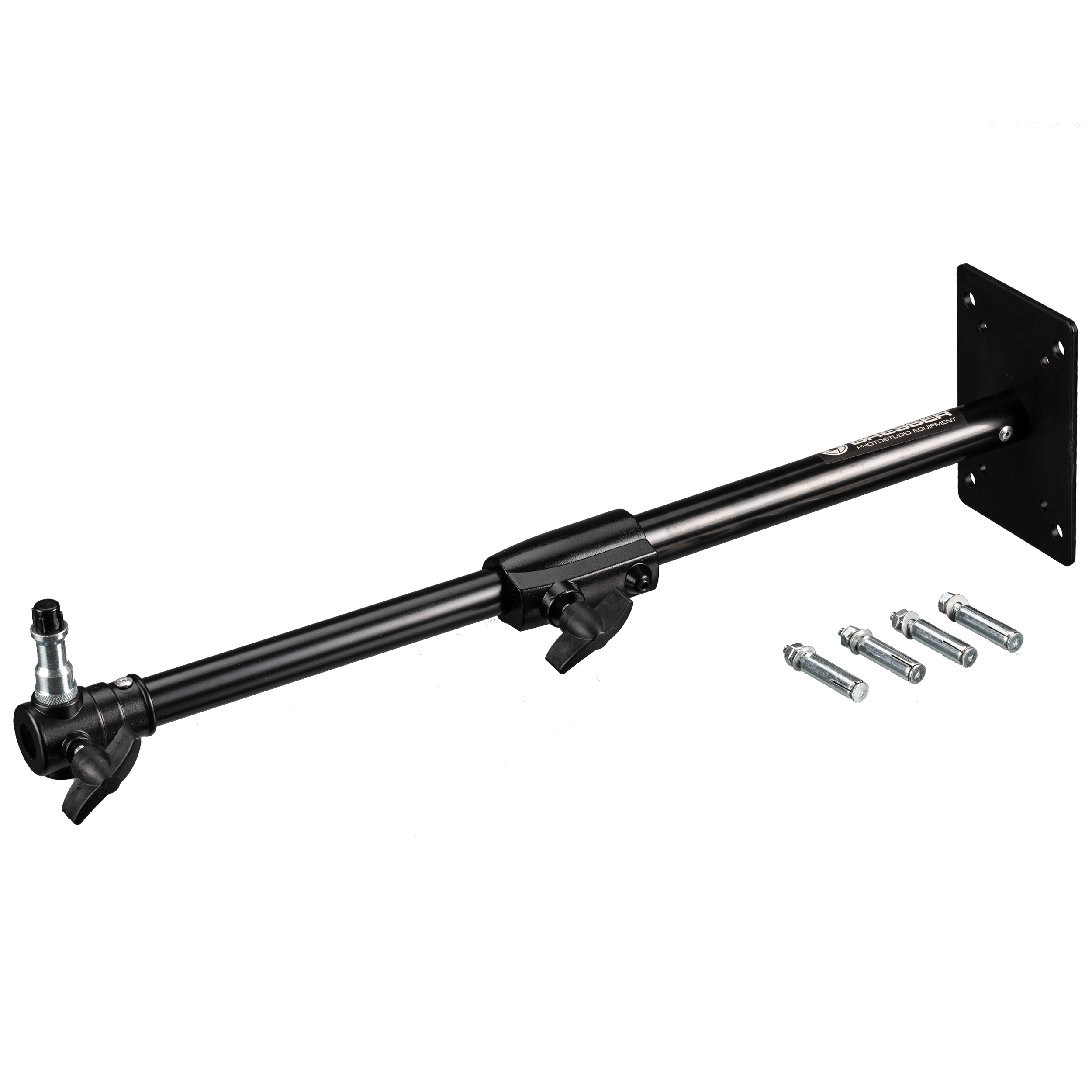 BRESSER JM-46 ausziehbare Wandhalterung von 37 bis 60 cm