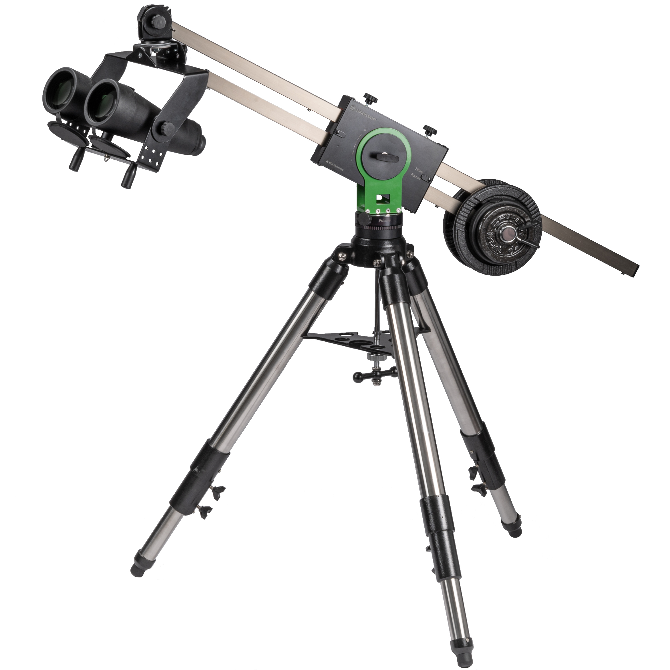 BRESSER Slider Fernglas-Montierung ohne Stativ