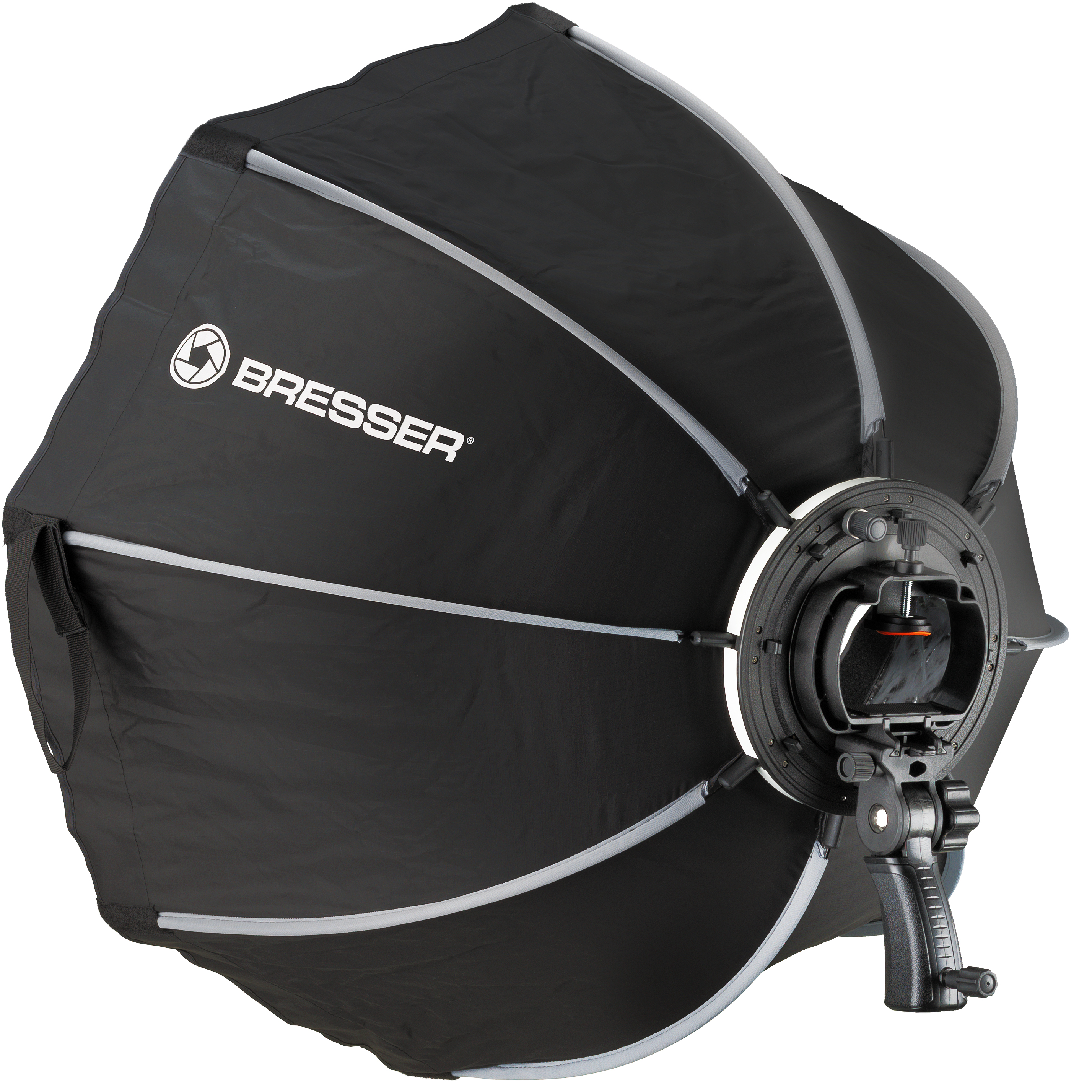 BRESSER Super Quick Schnellspann-Octabox/Softbox 90cm für Kamerablitze