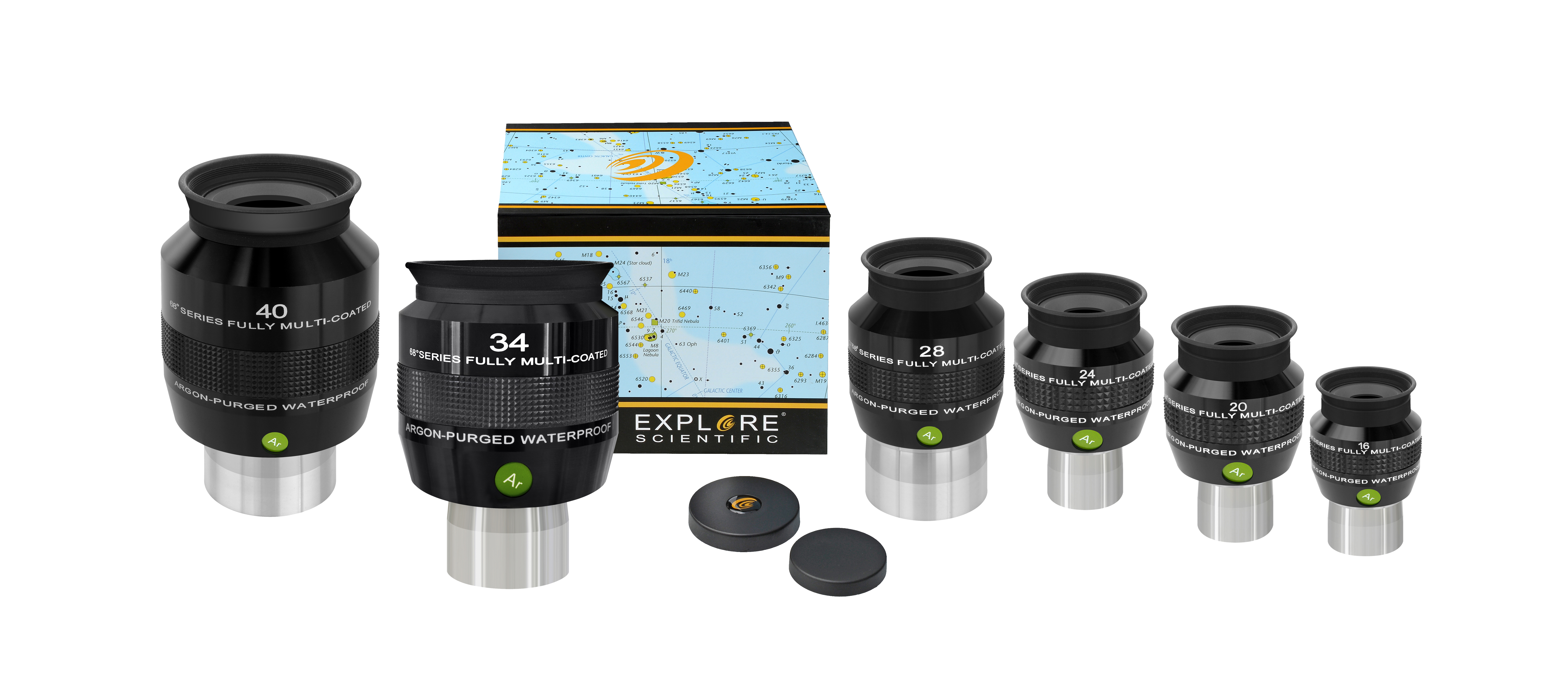 EXPLORE SCIENTIFIC 68° Ar Okular 34mm (2")