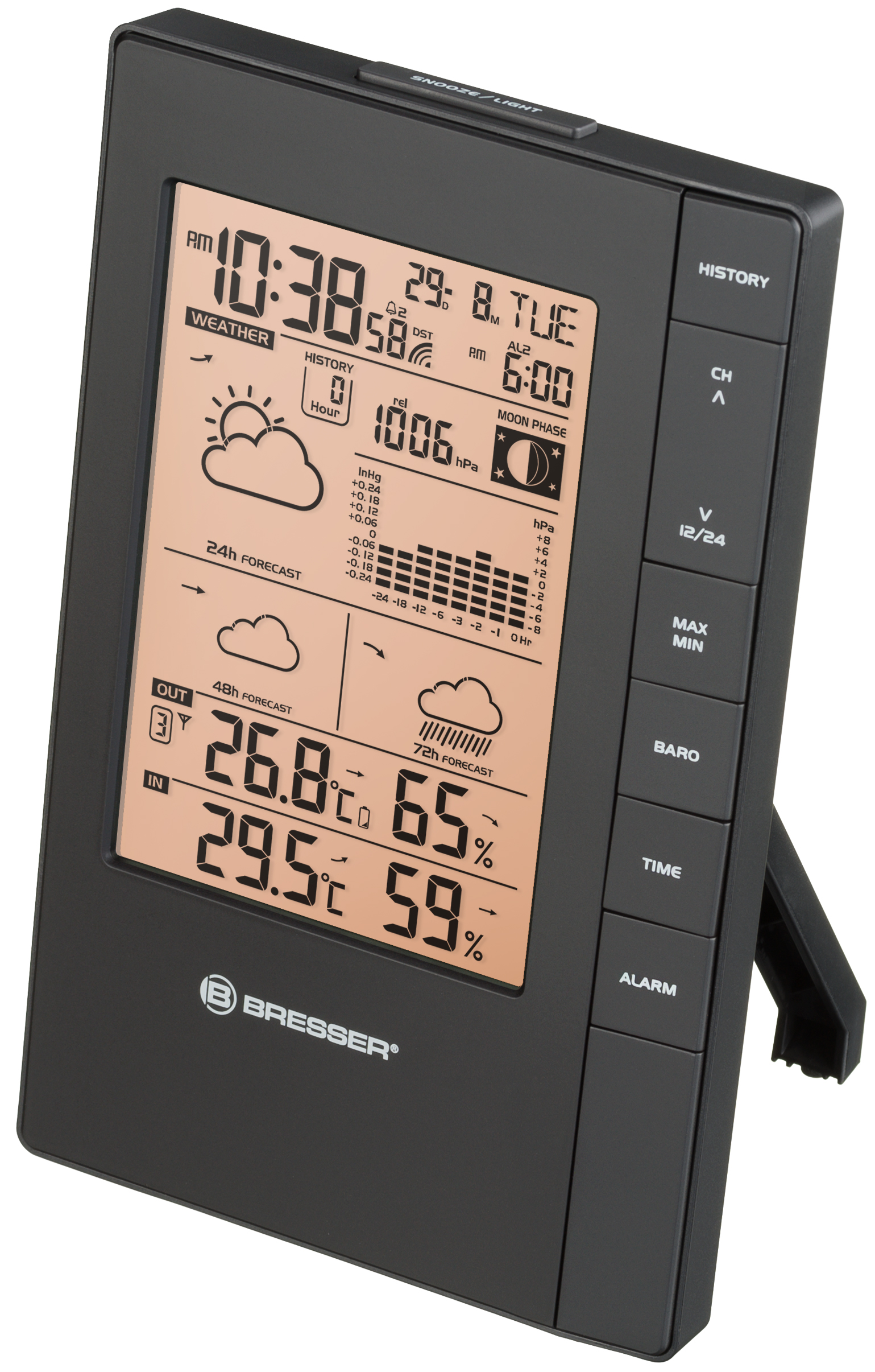 BRESSER Tendence FSX Wetterstation mit 3-Tages-Vorhersage