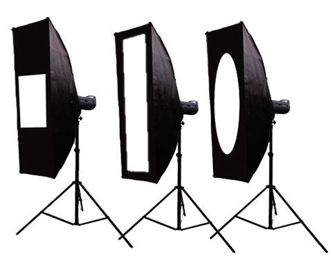 BRESSER SS-36 Maskenset für Softbox 30x120