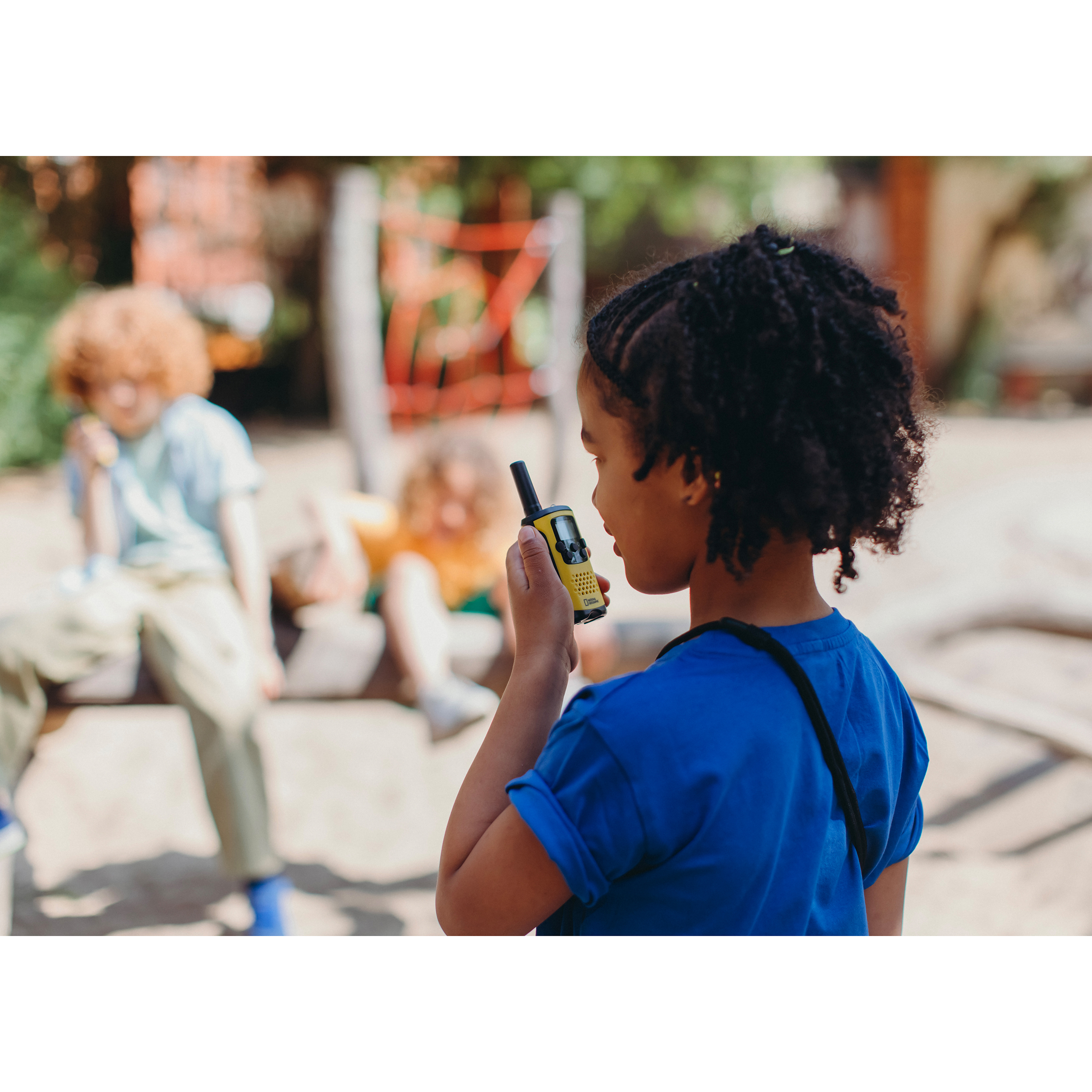 NATIONAL GEOGRAPHIC Walkie-Talkies mit hoher Reichweite bis zu 6 km und Frei-Hand-Funktion