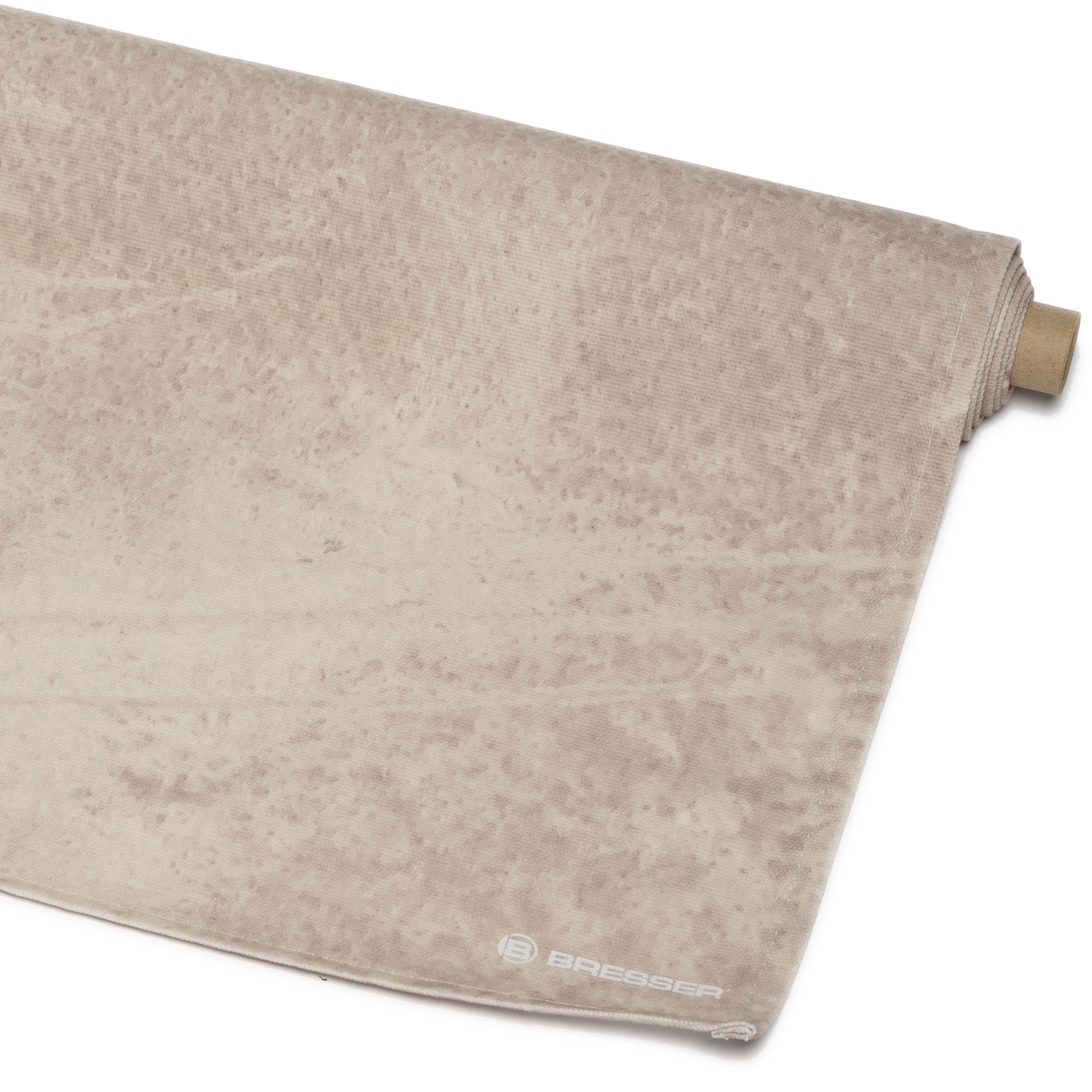 BRESSER Hintergrundstoff mit Fotomotiv 80 x 120 cm - Old Beige Wall