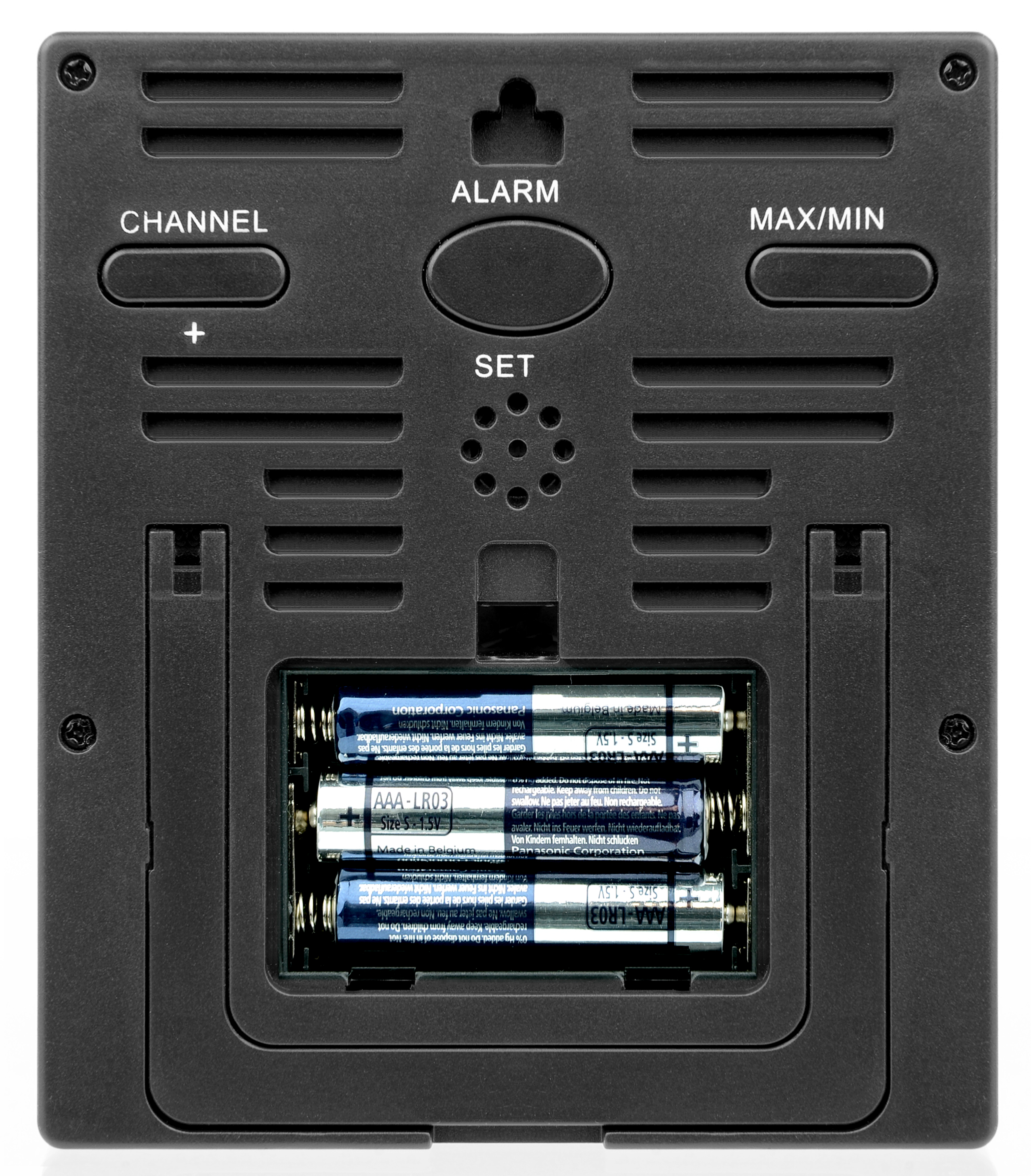 NATIONAL GEOGRAPHIC Digitales Thermo-Hygrometer für 4 Messbereiche - schwarz