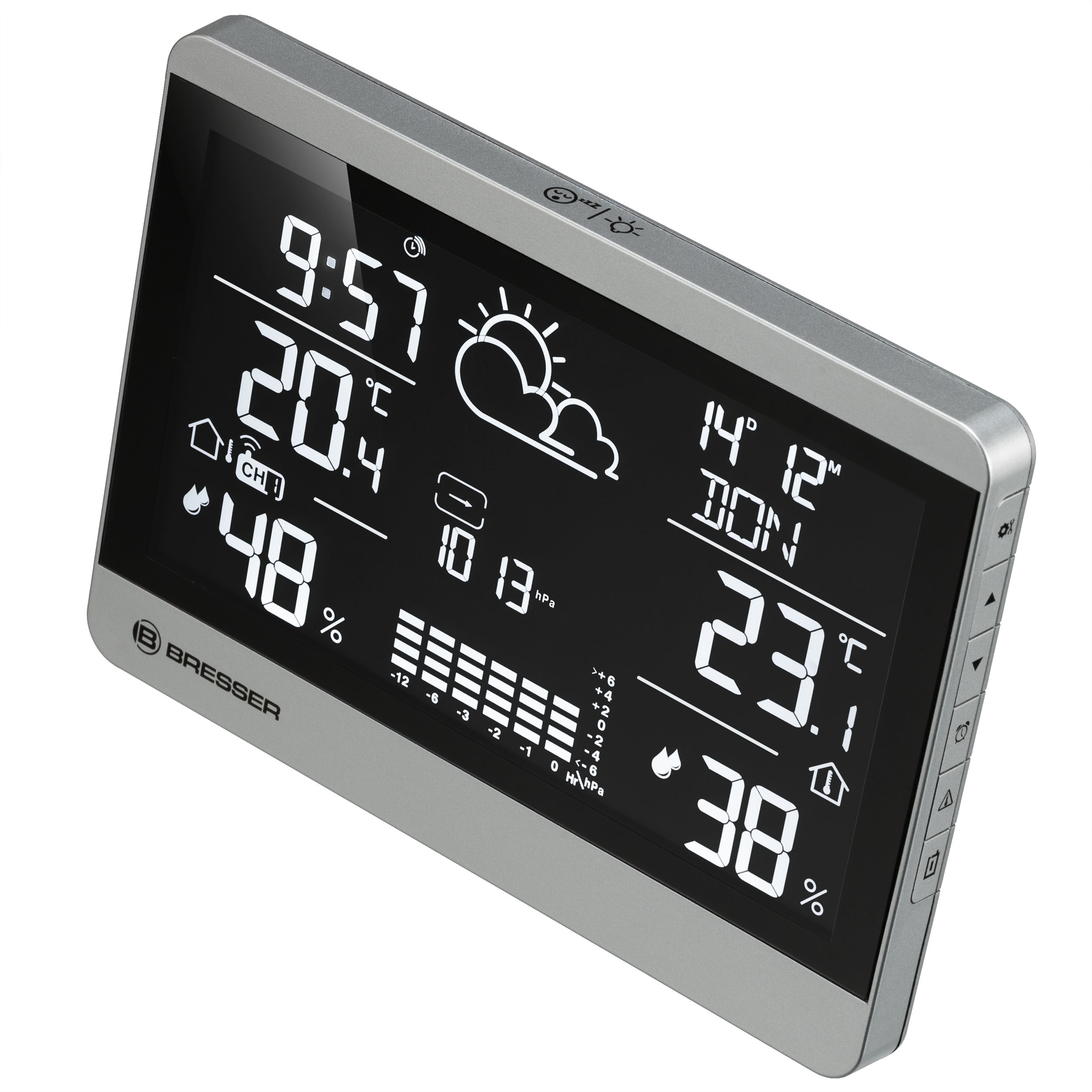 BRESSER Funk-Wetterstation ClimateTemp NDH-NEO