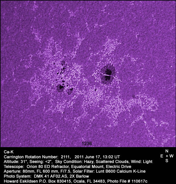 LUNT LS6CaKMDd2 Ca-K Filter in 90° Zenitspiegel