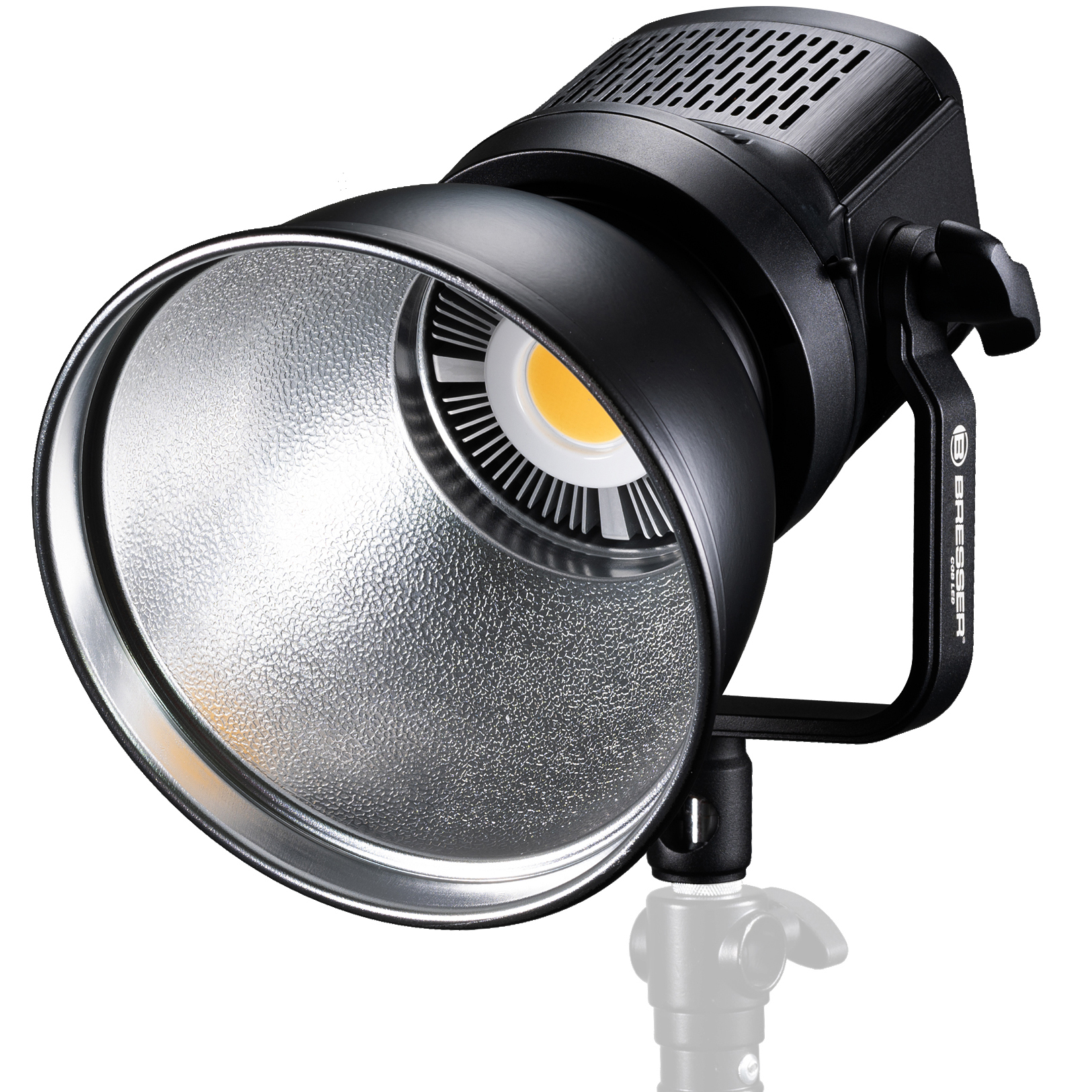 BRESSER BR-80SL COB LED Studiolampe 80W mit Fernbedienung und Bowens Anschluss für Softboxen