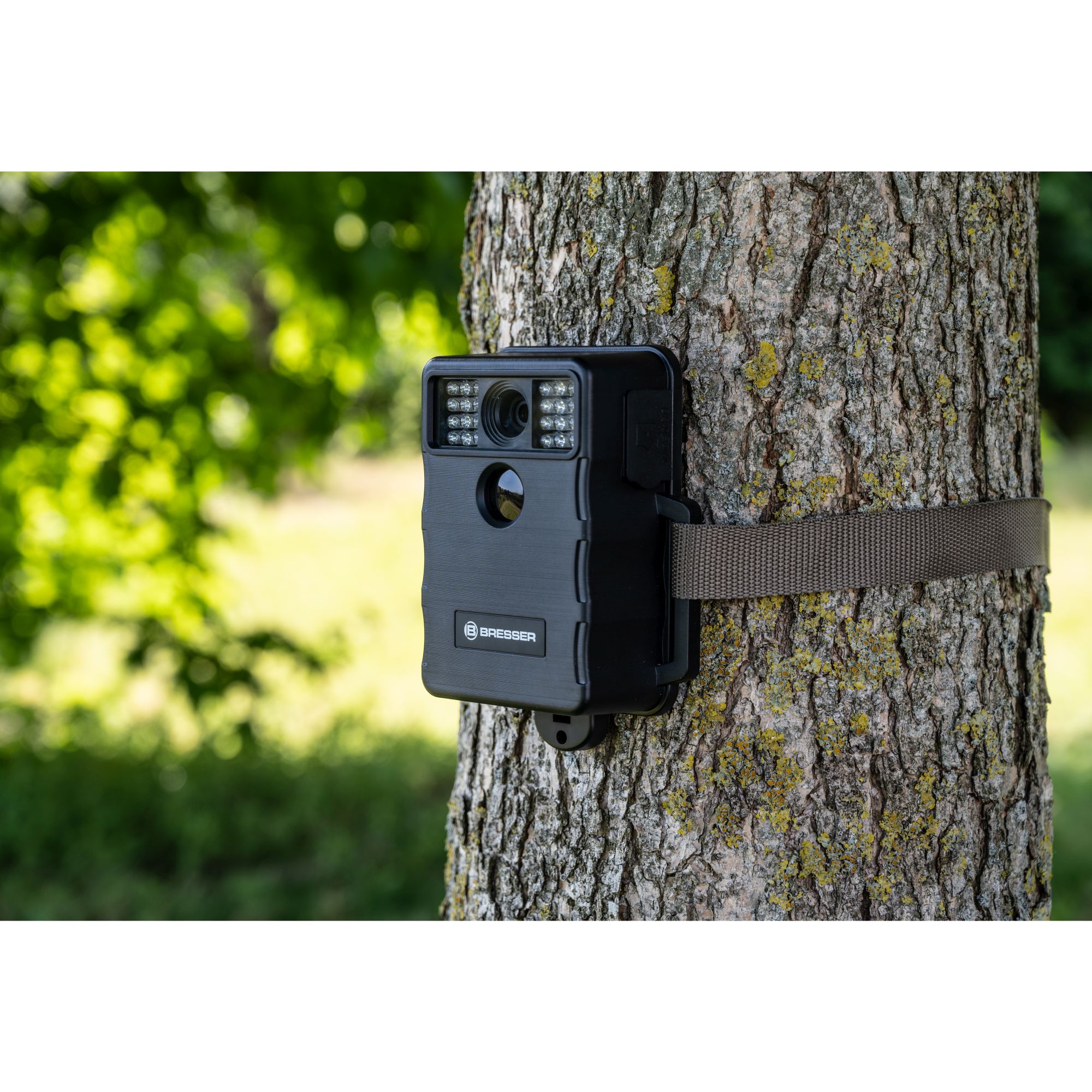 BRESSER Wildkamera 5 MP Full-HD mit PIR-Bewegungssensor