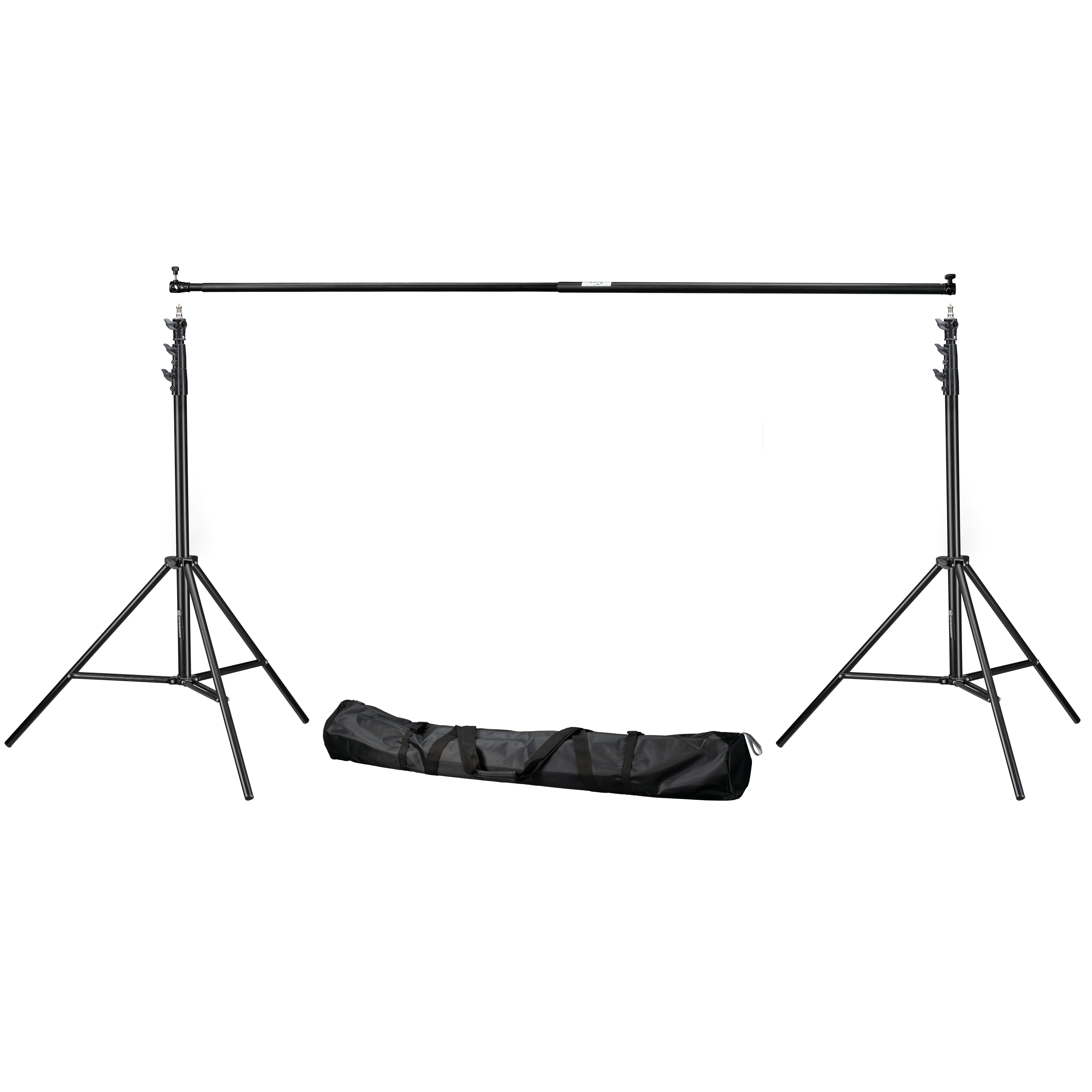 BRESSER BR-D24 Hintergrundsystem + Hintergrundstoff 2,5 x 3m Chromakey Blau