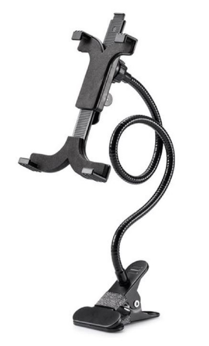 BRESSER BR-145 flexible gooseneck mount for tablets and mobile phones