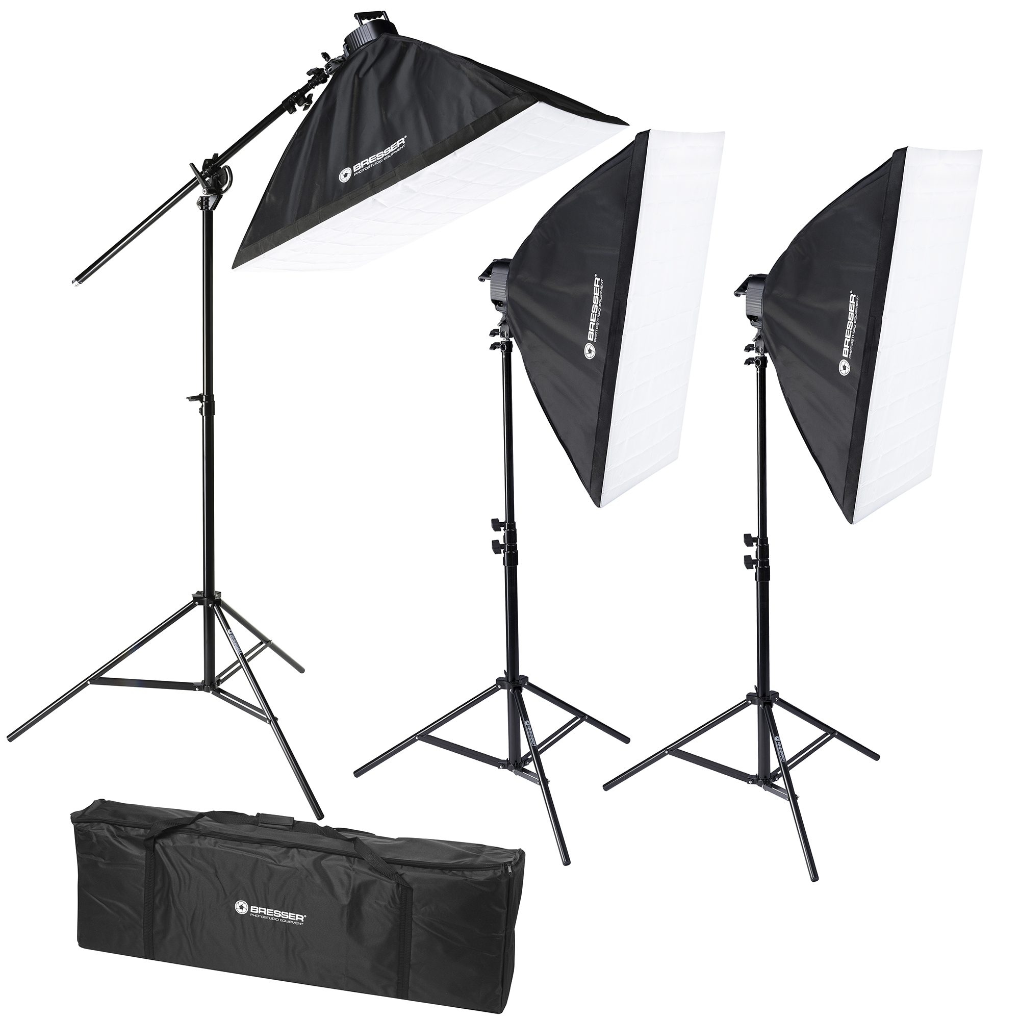 BRESSER BR-2246 Tageslicht-Set 3375W mit Softboxen