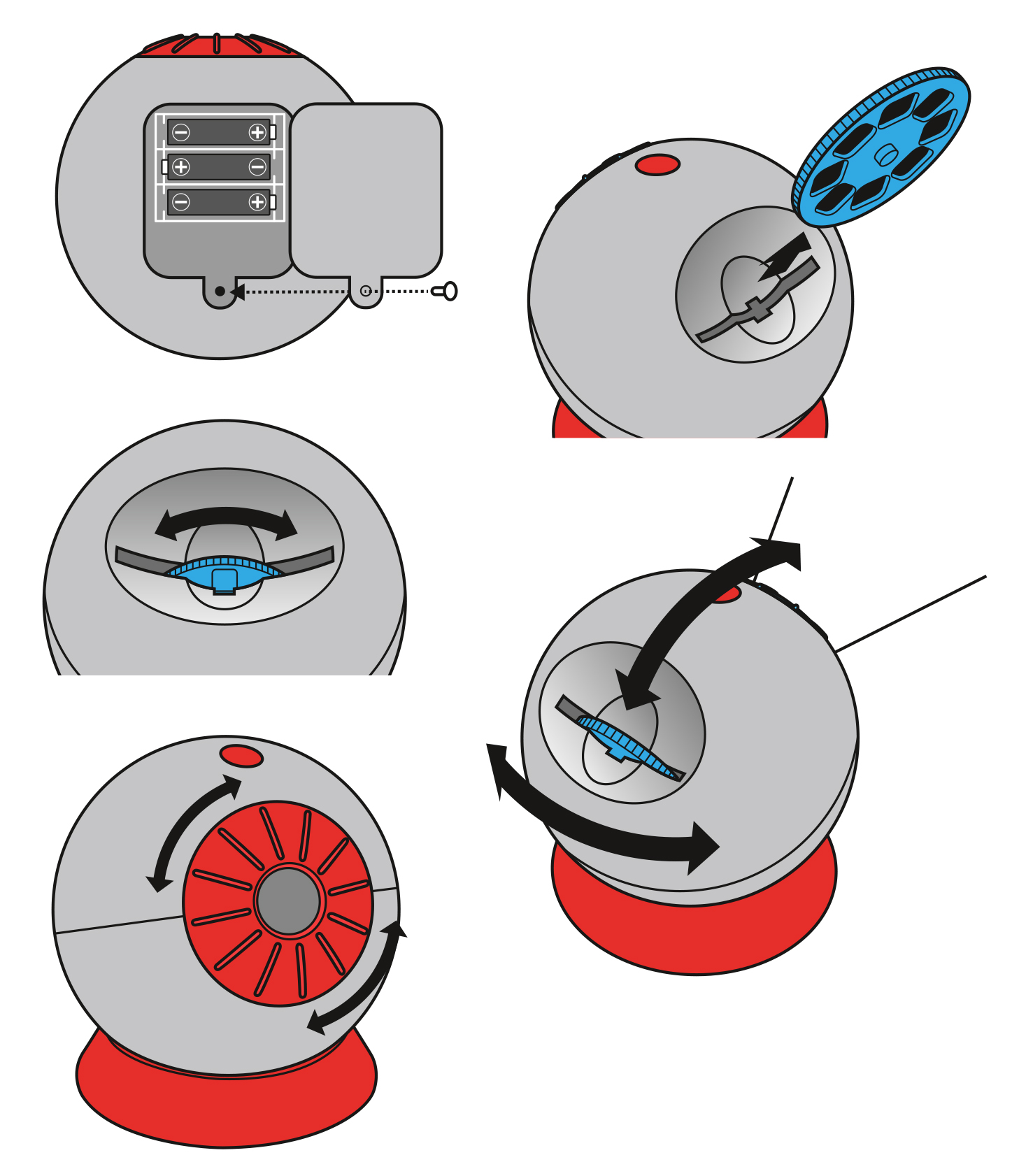 BRESSER JUNIOR Weltraum-Projektor MAXI