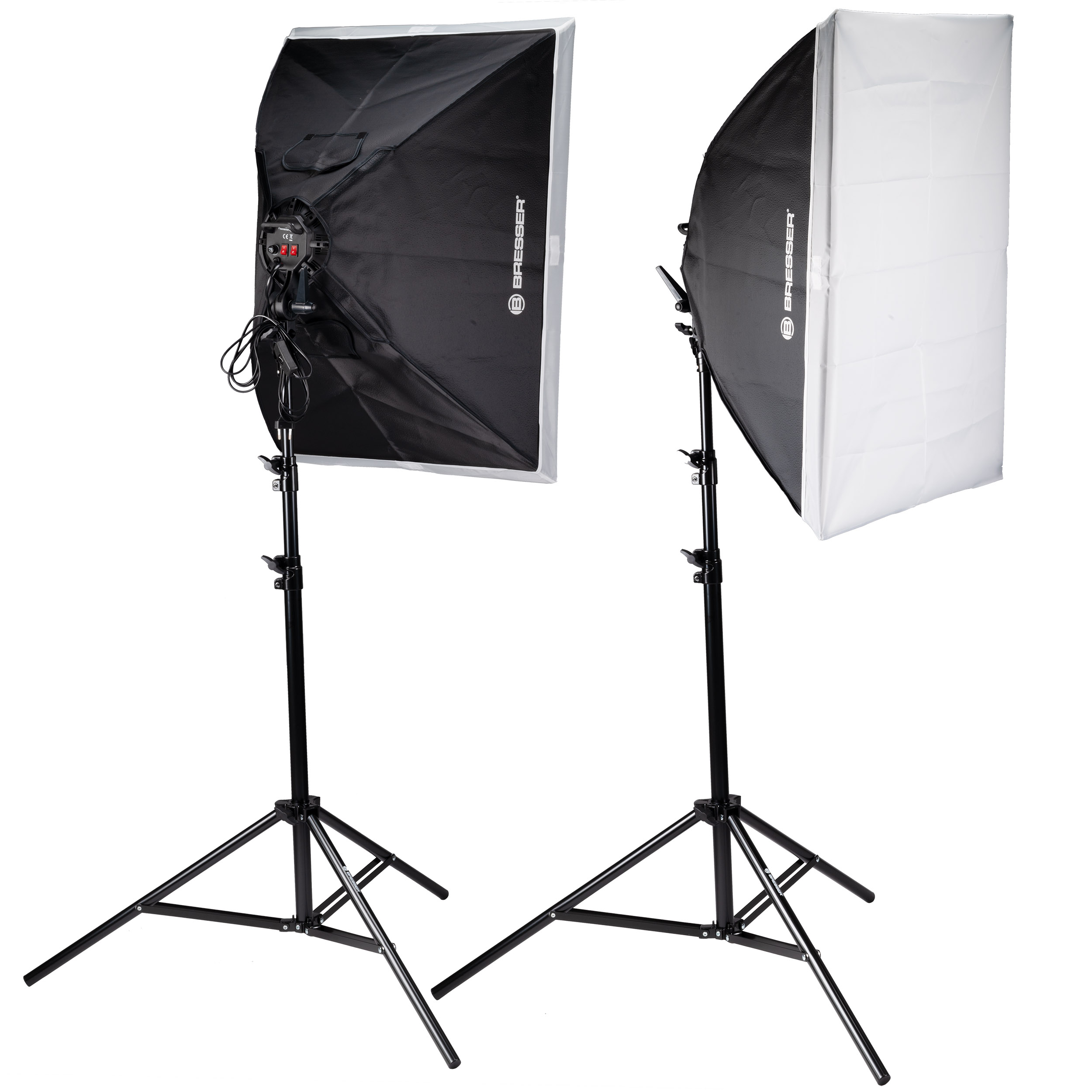 BRESSER BR-235B LED-Tageslicht-Set mit Softboxen