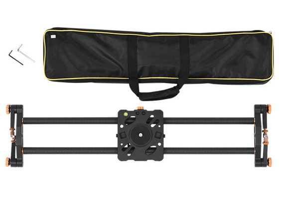 BRESSER Carbon Slider Videoschiene 120 cm