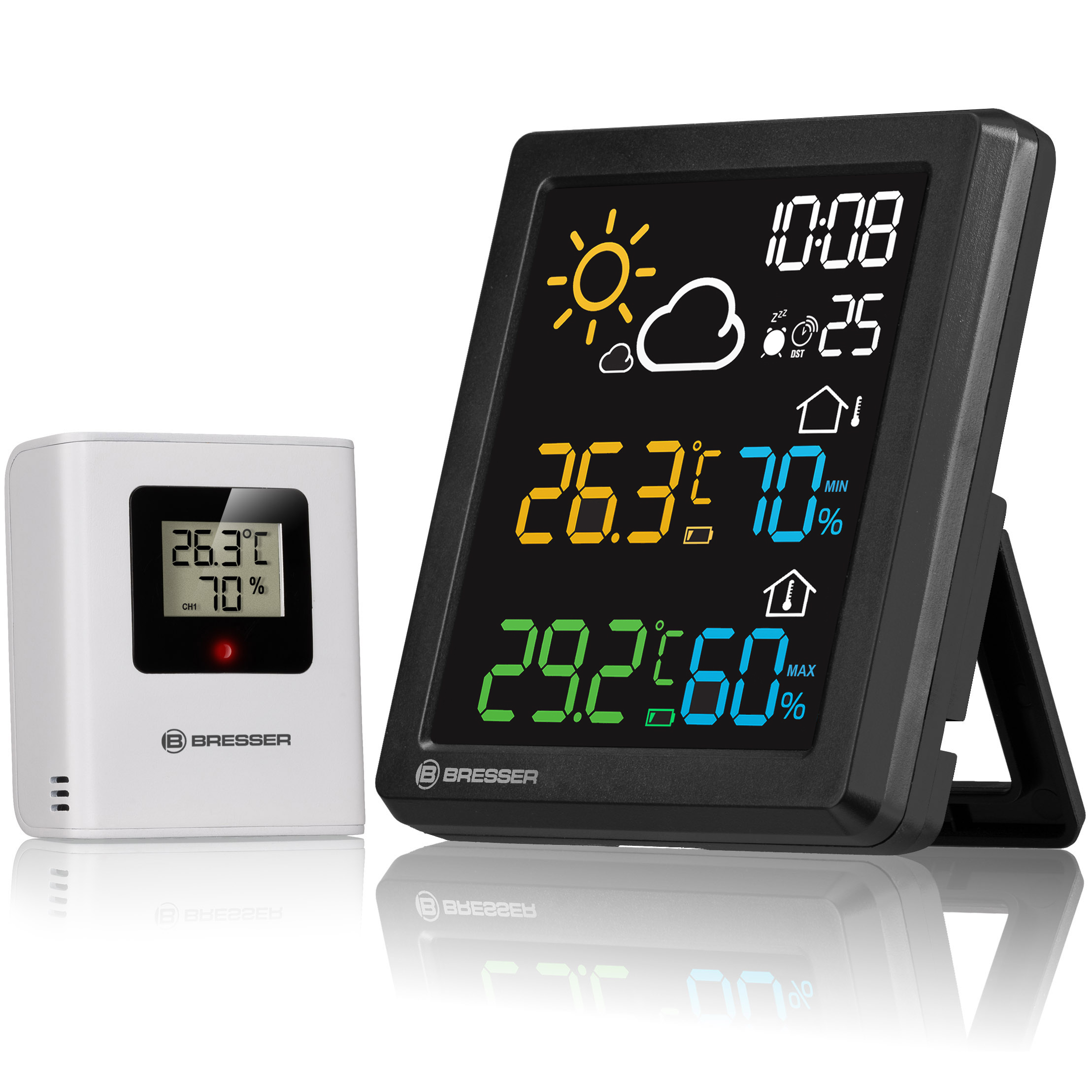 BRESSER MeteoCast Pico Farbwetterstation