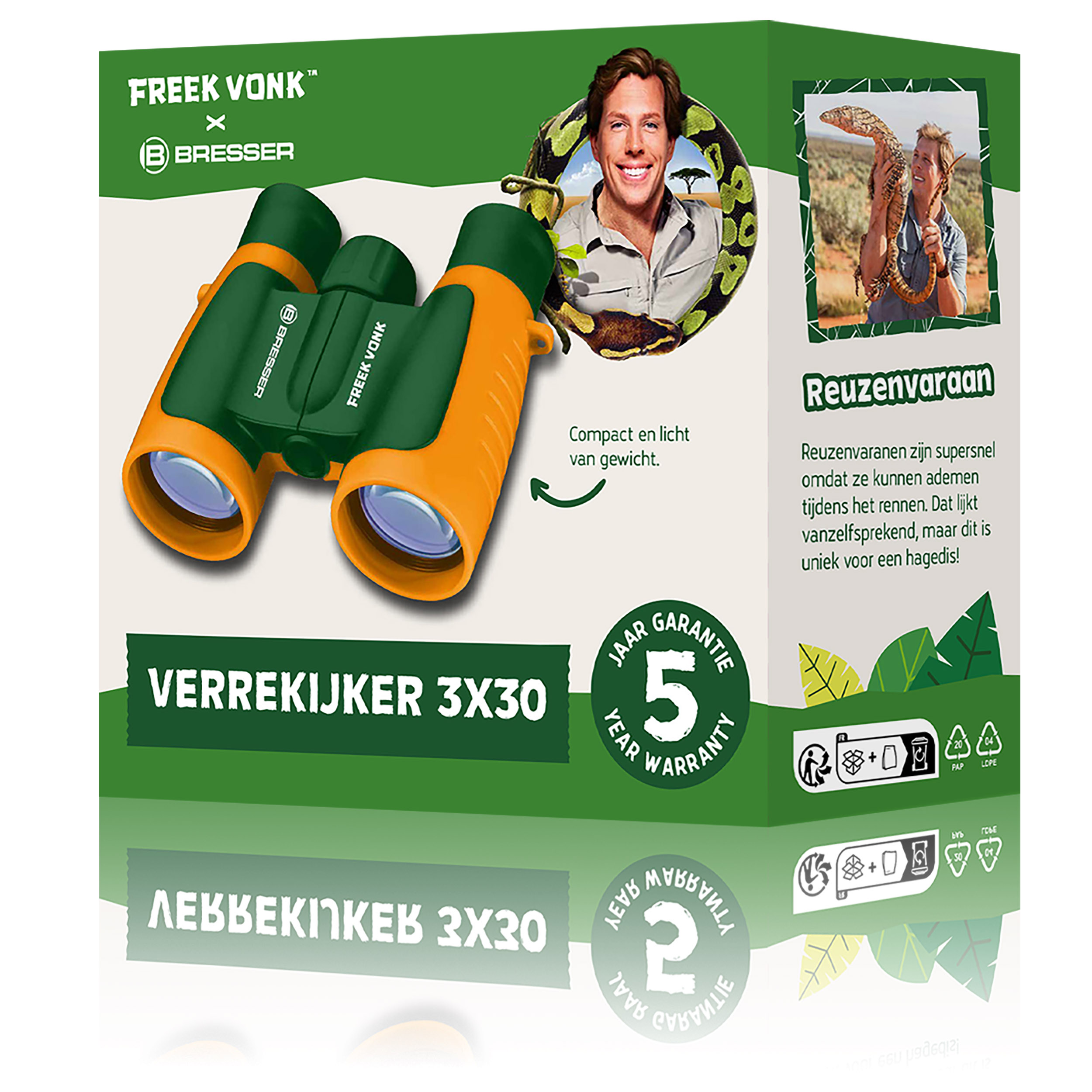 FREEK VONK x BRESSER 3x30 Kinderfernglas 