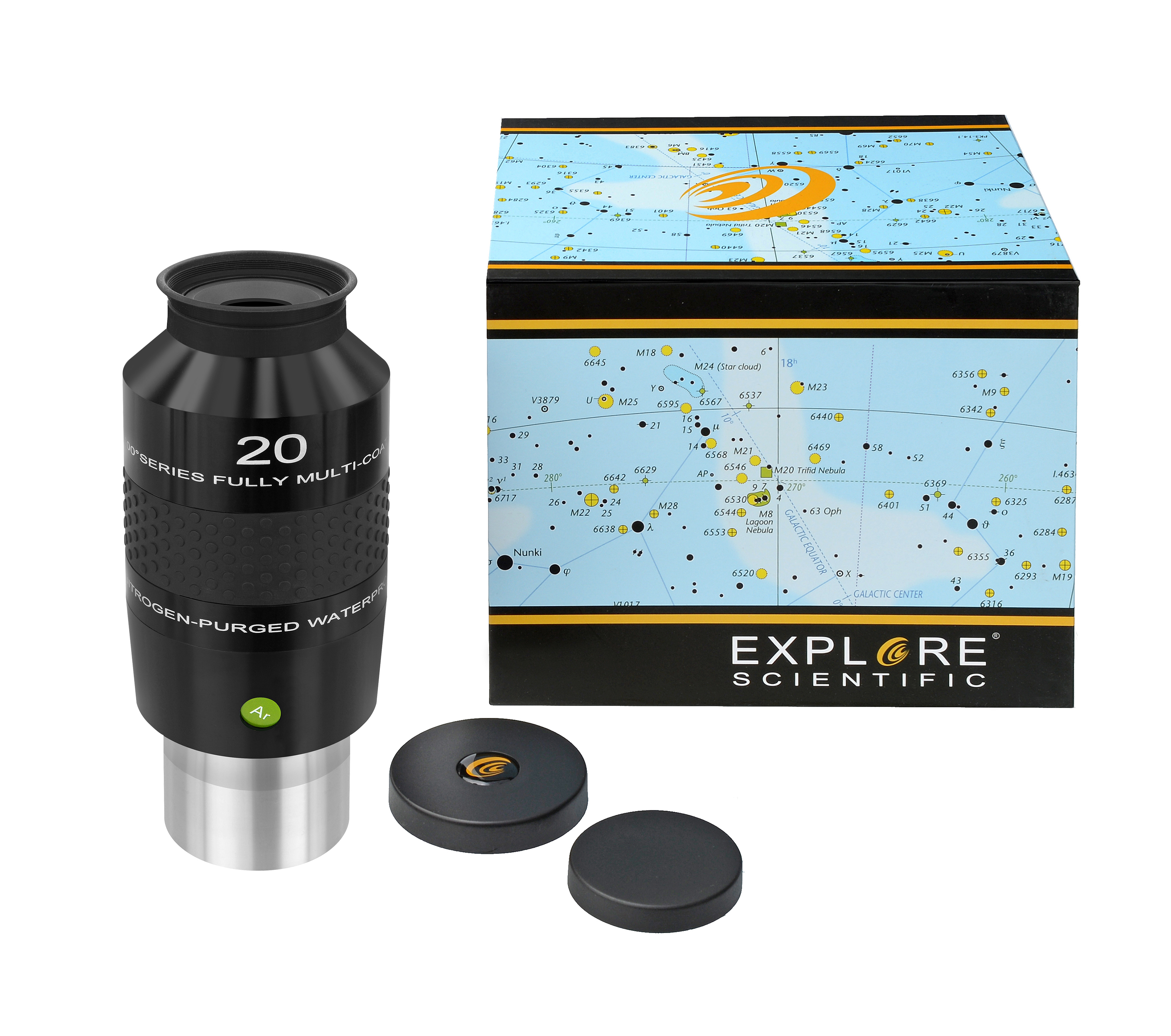 EXPLORE SCIENTIFIC 100° Ar Okular 20mm (2")