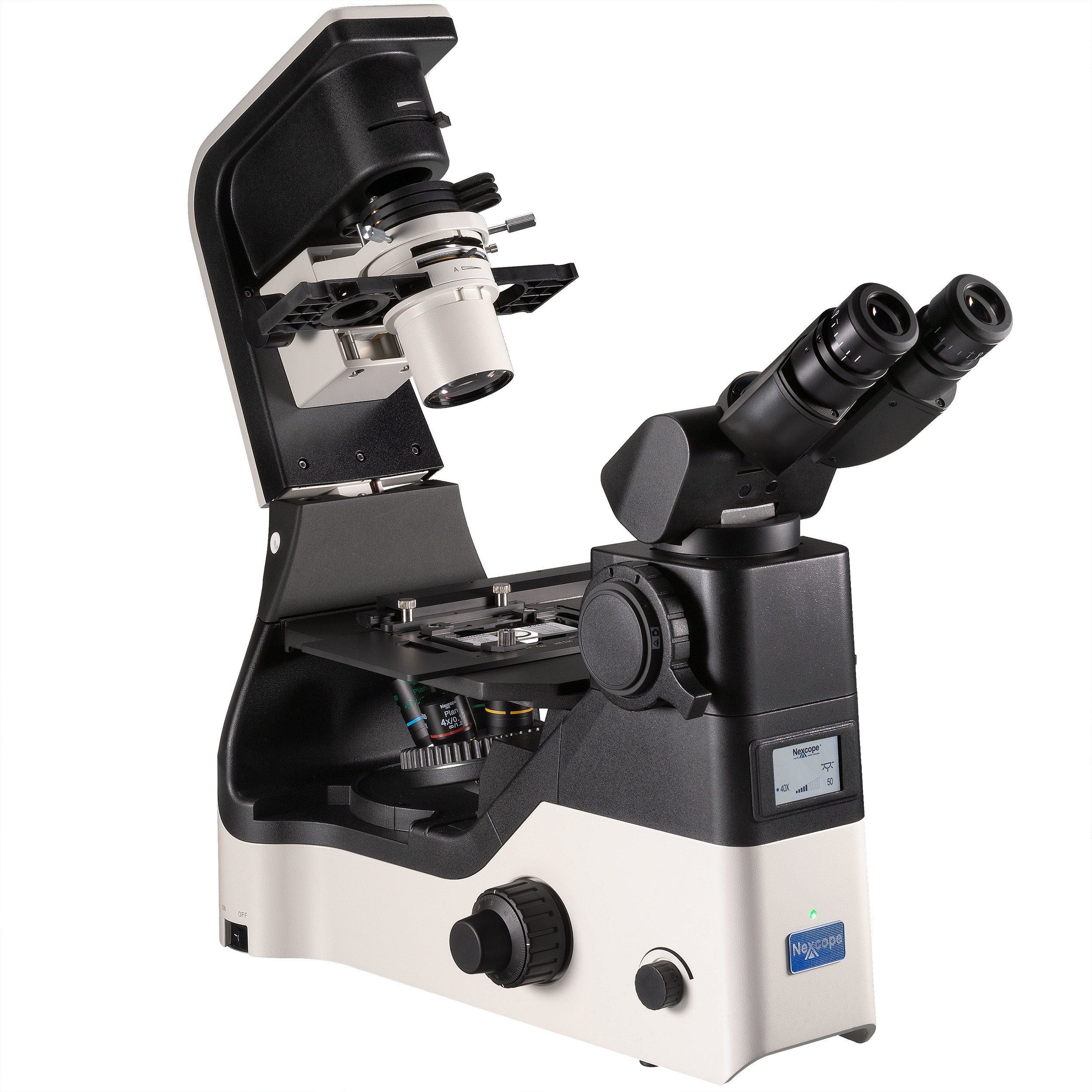 Nexcope NIB630 inverses Forschungsmikroskop mit kippbarer Beleuchtungseinheit