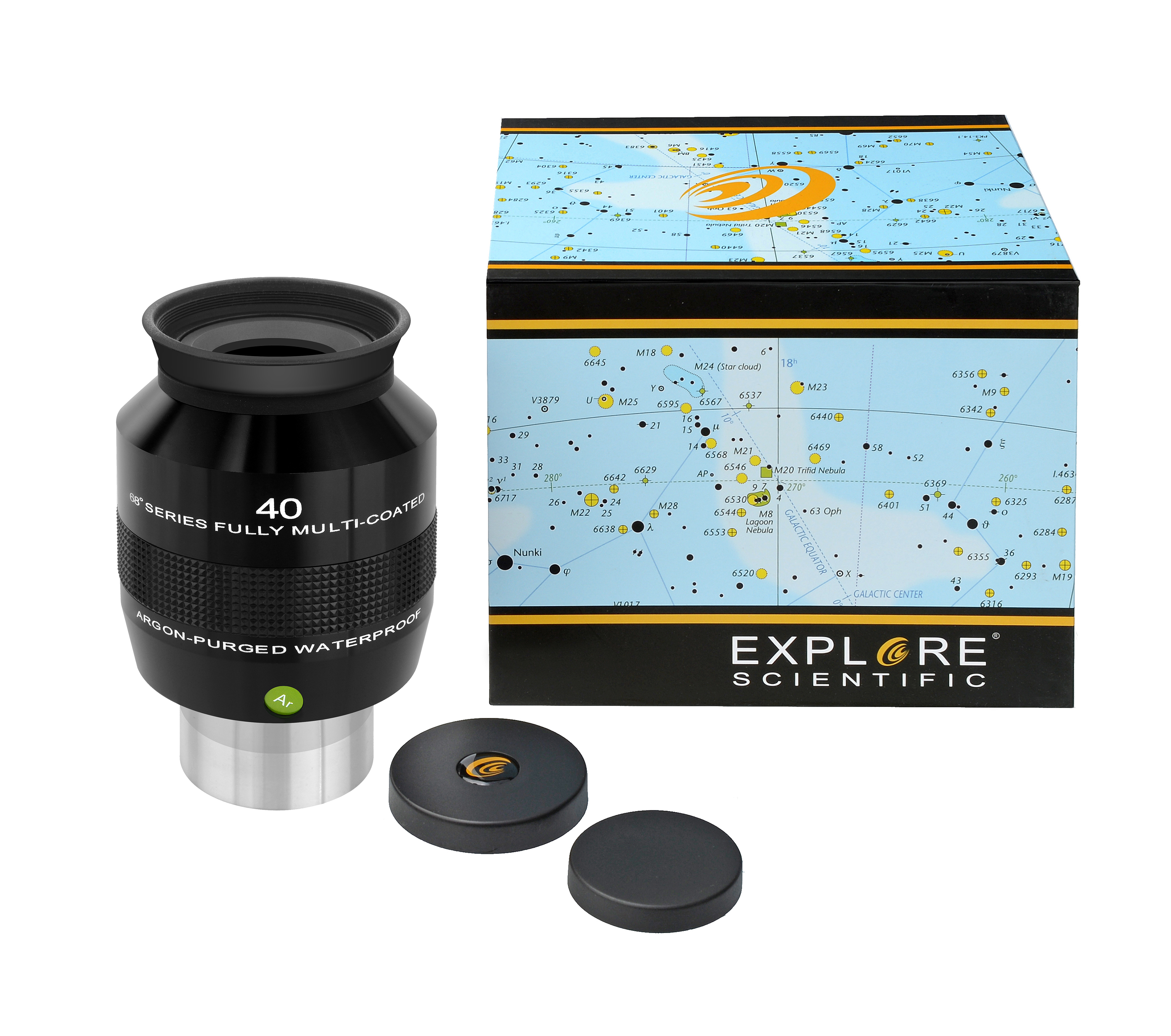 EXPLORE SCIENTIFIC 68° Ar Okular 40mm (2")