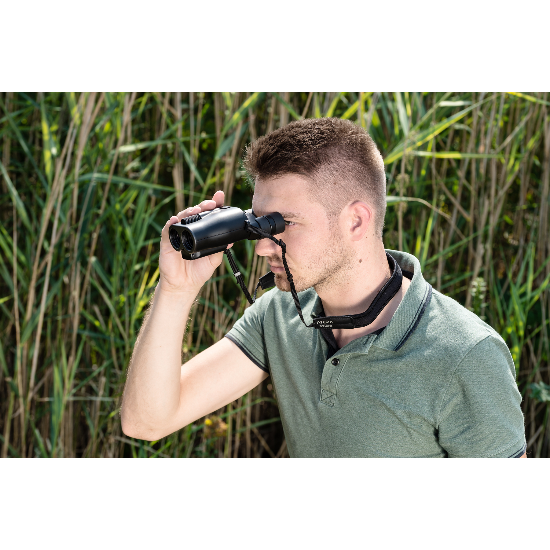 Vixen ATERA H12x30 Fernglas bildstabilisiert, schwarz