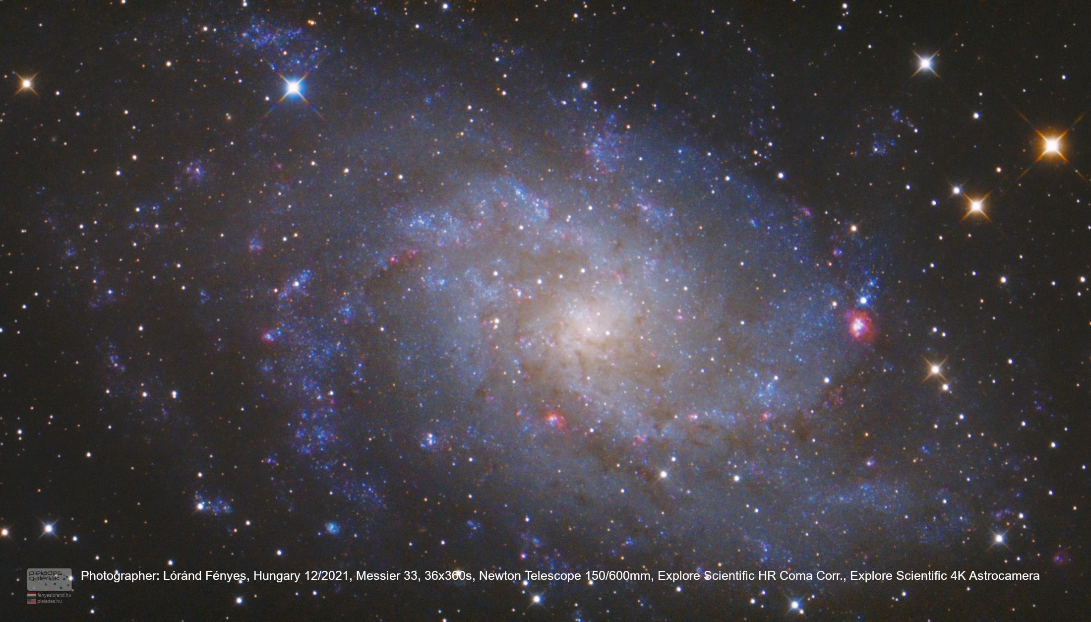 EXPLORE SCIENTIFIC 4K DEEP SKY ASTRO-Kamera & Guider 8,3 MP II