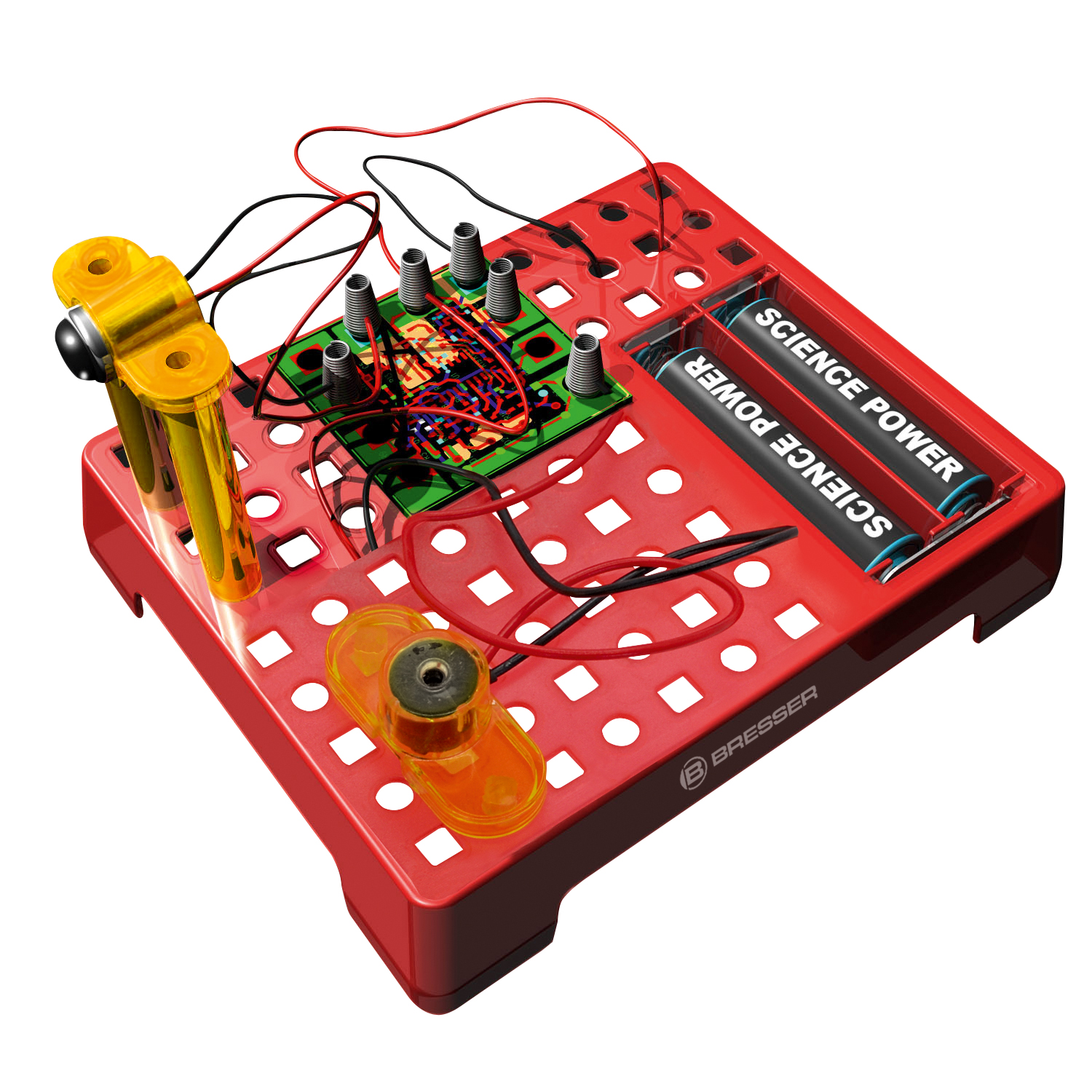 BRESSER JUNIOR Experimentierset Elektronischer Bewegungsmelder