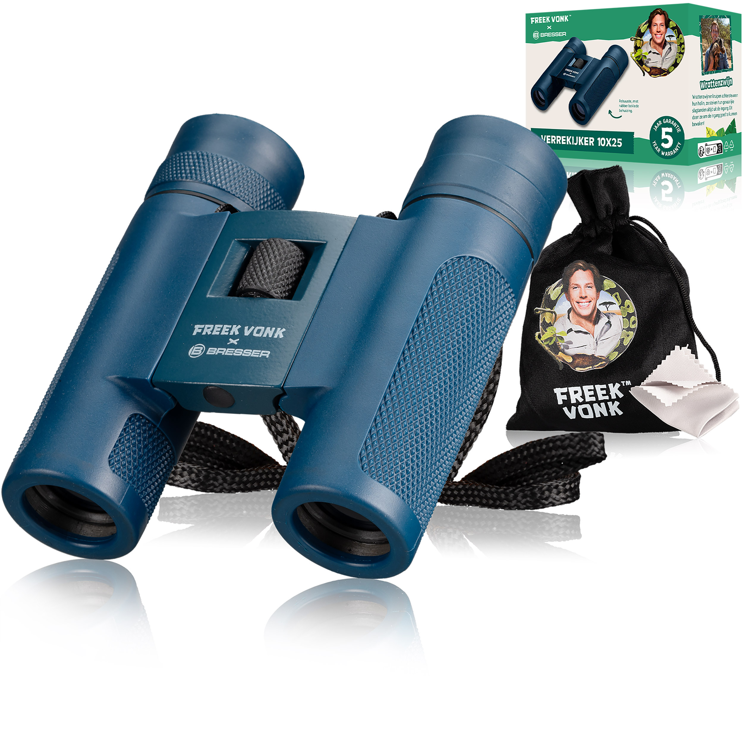 FREEK VONK x BRESSER 10x25 Children's Binoculars