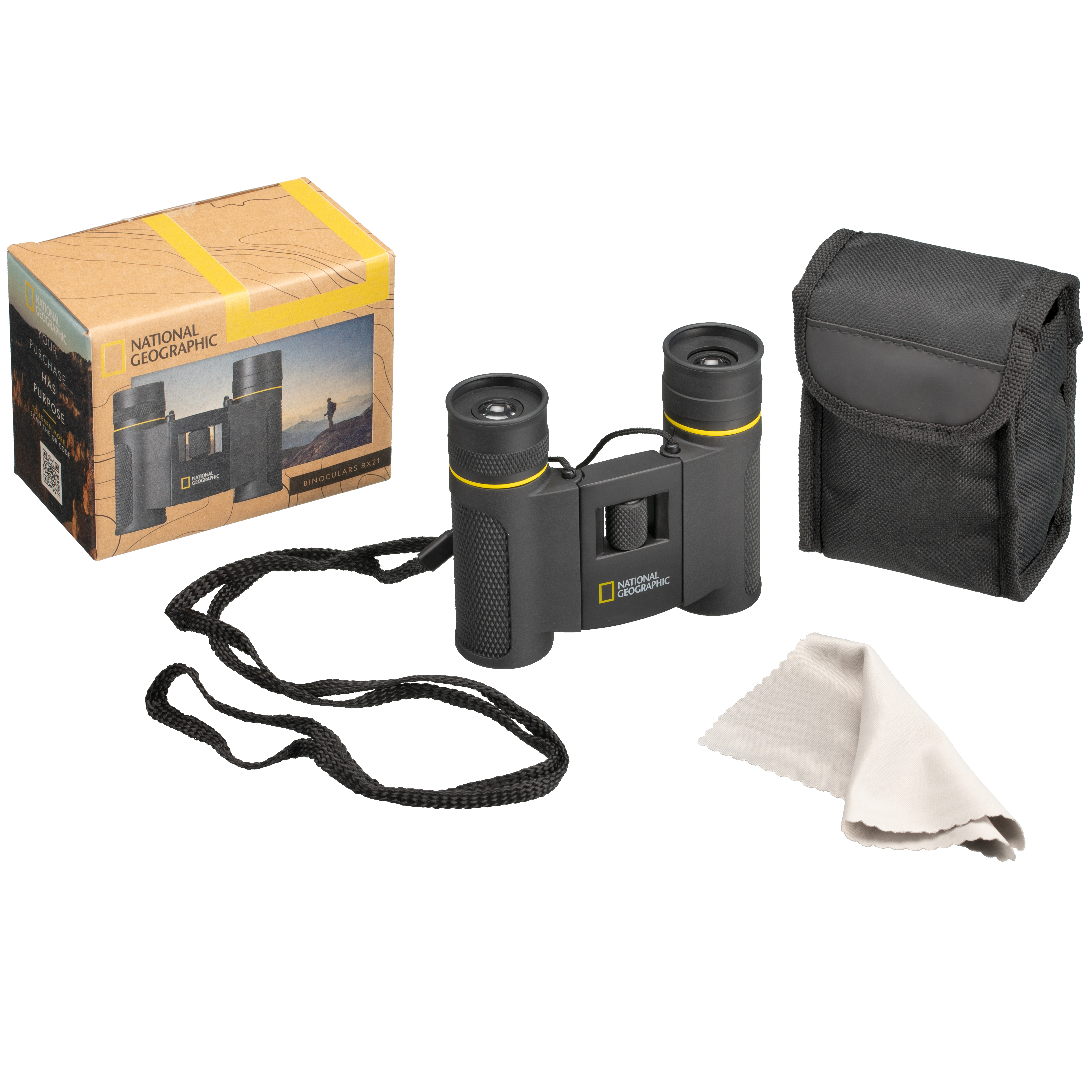 NATIONAL GEOGRAPHIC 8x21 Pocket Binoculars