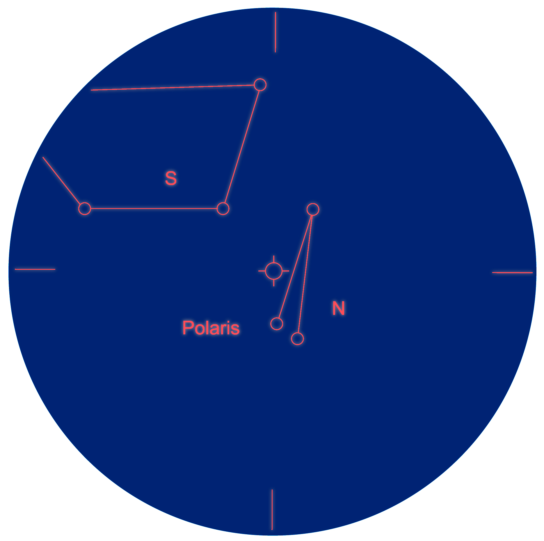 EXPLORE SCIENTIFIC 8x50 90°Pol-Sucher+Amici-Prisma