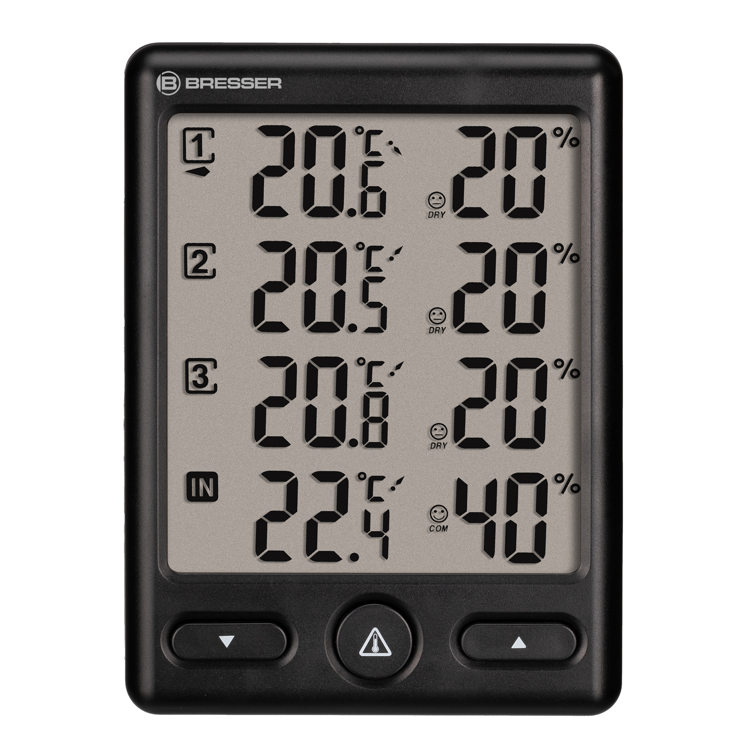 BRESSER Quadro NG Thermo-/Hygrometer