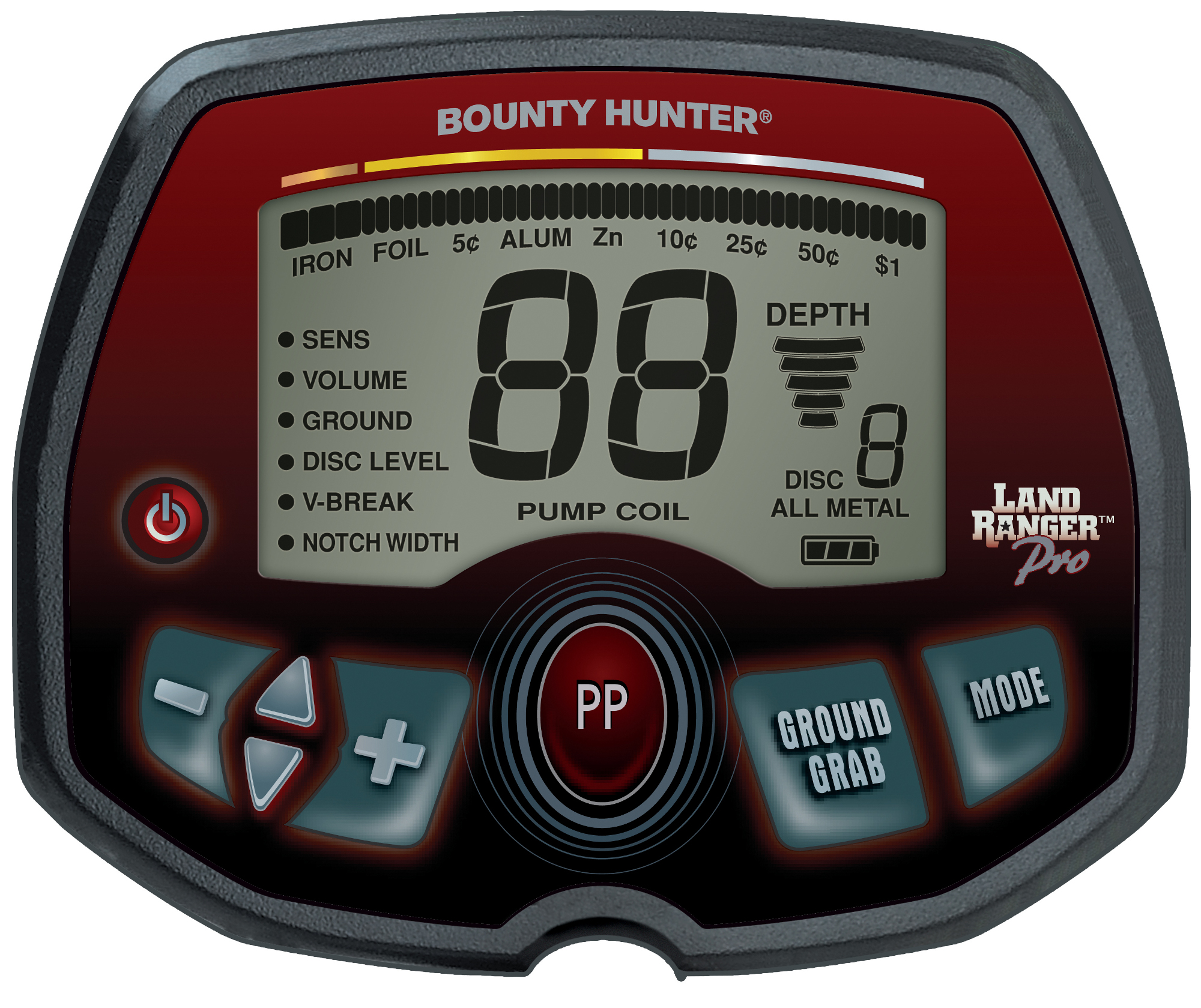 BOUNTY HUNTER Land Ranger Pro Metalldetektor