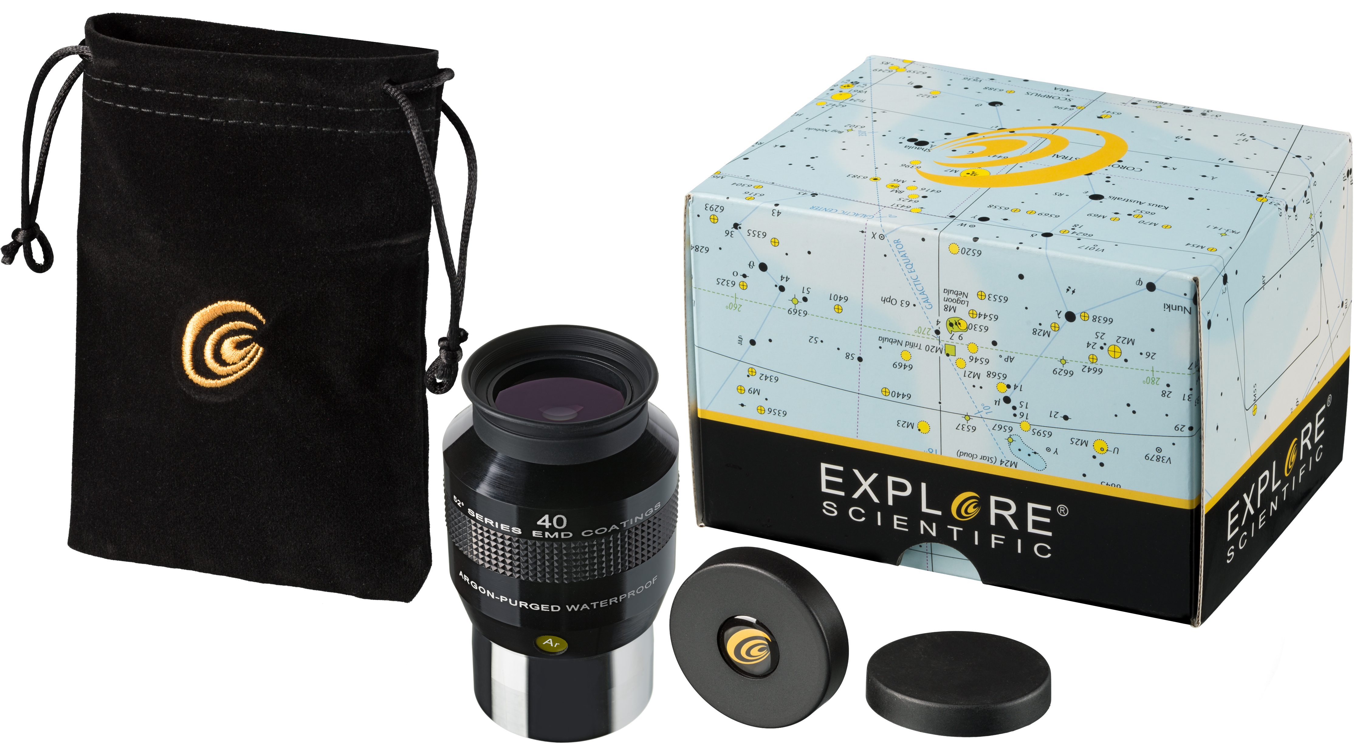 EXPLORE SCIENTIFIC 52° LER Okular 40mm Ar