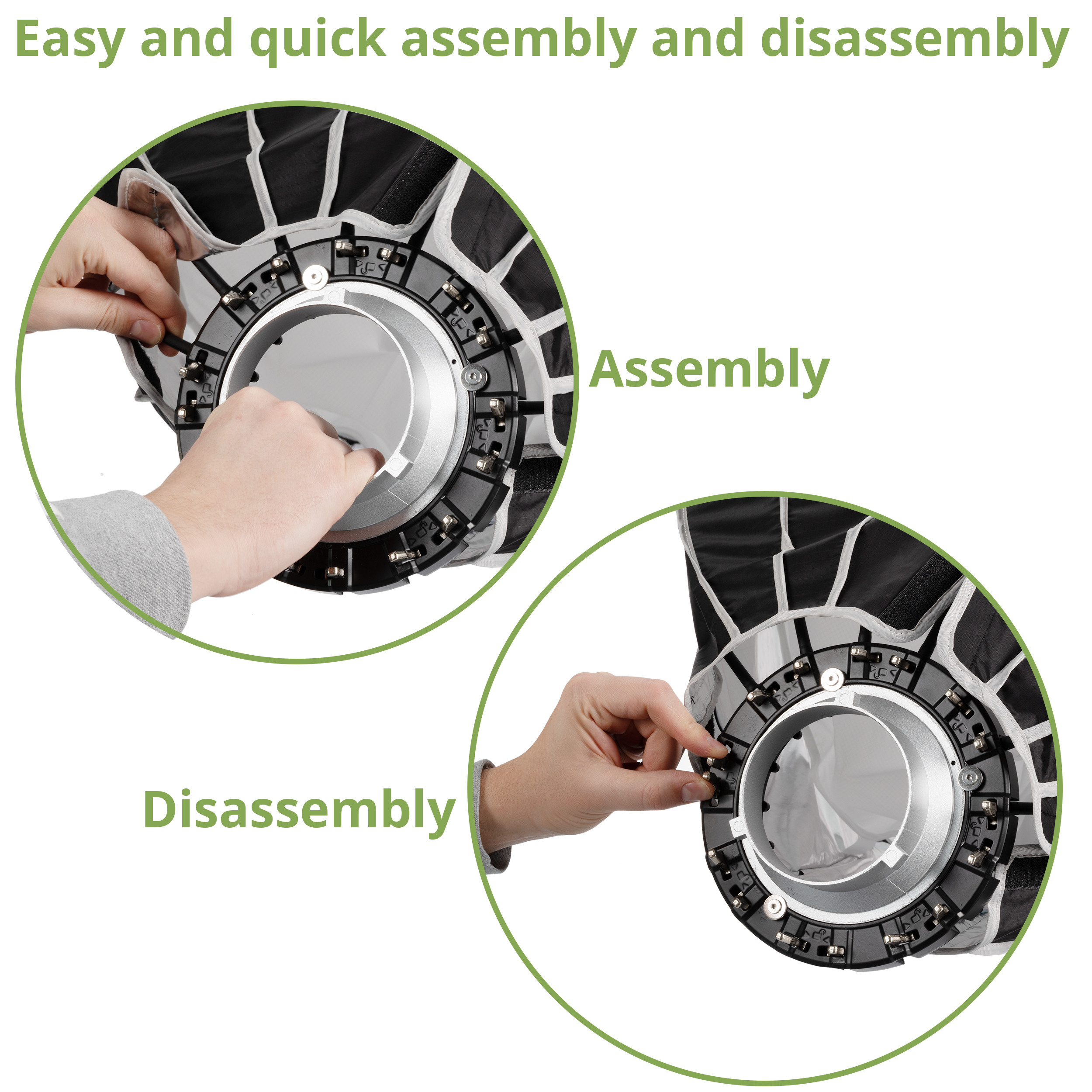 Bresser Quick Parabolic Deep Octa 70cm