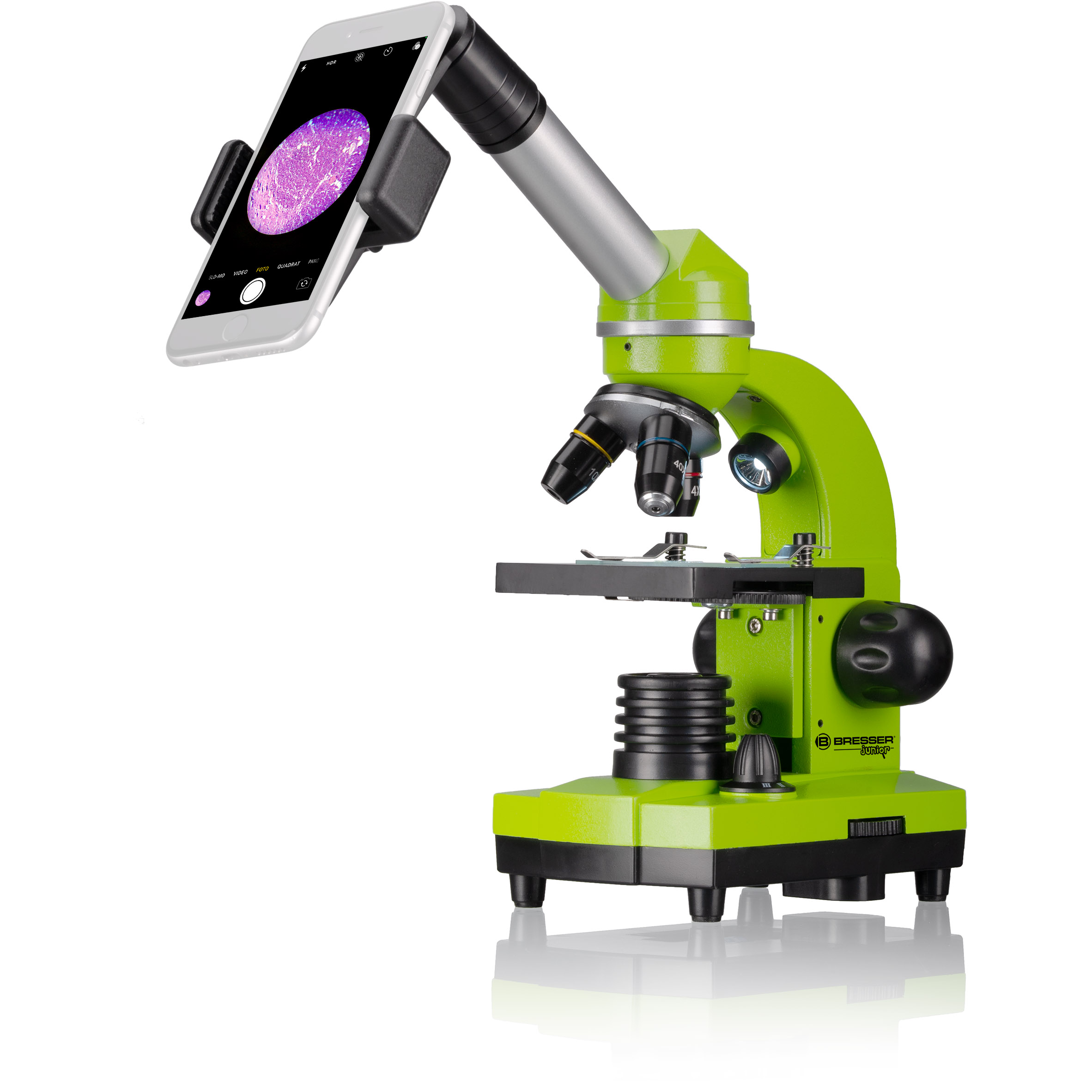 BRESSER JUNIOR Student Microscope BIOLUX SEL (Refurbished)