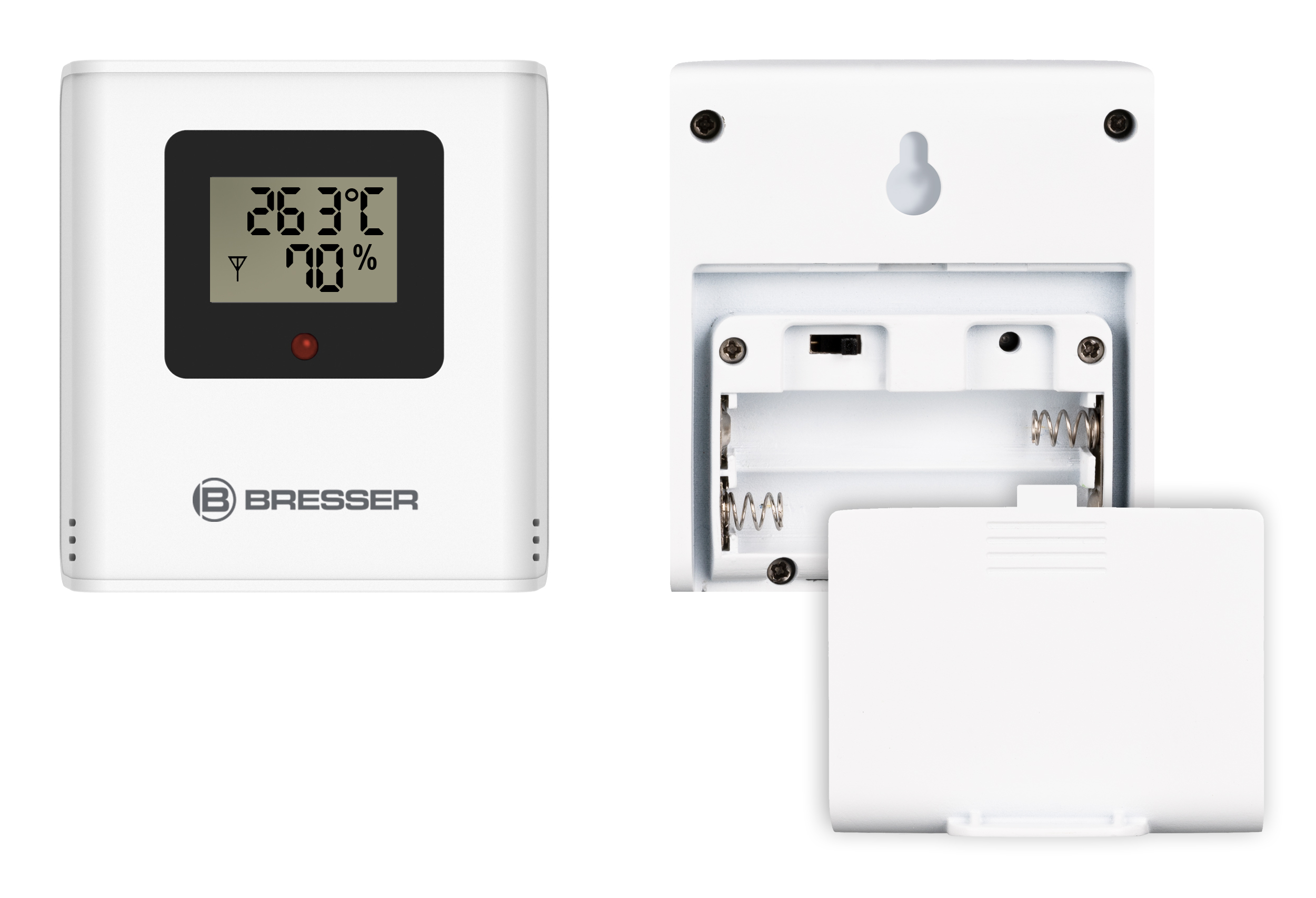 BRESSER ClimaTemp TB Wetterstation mit LCD-Farbdisplay