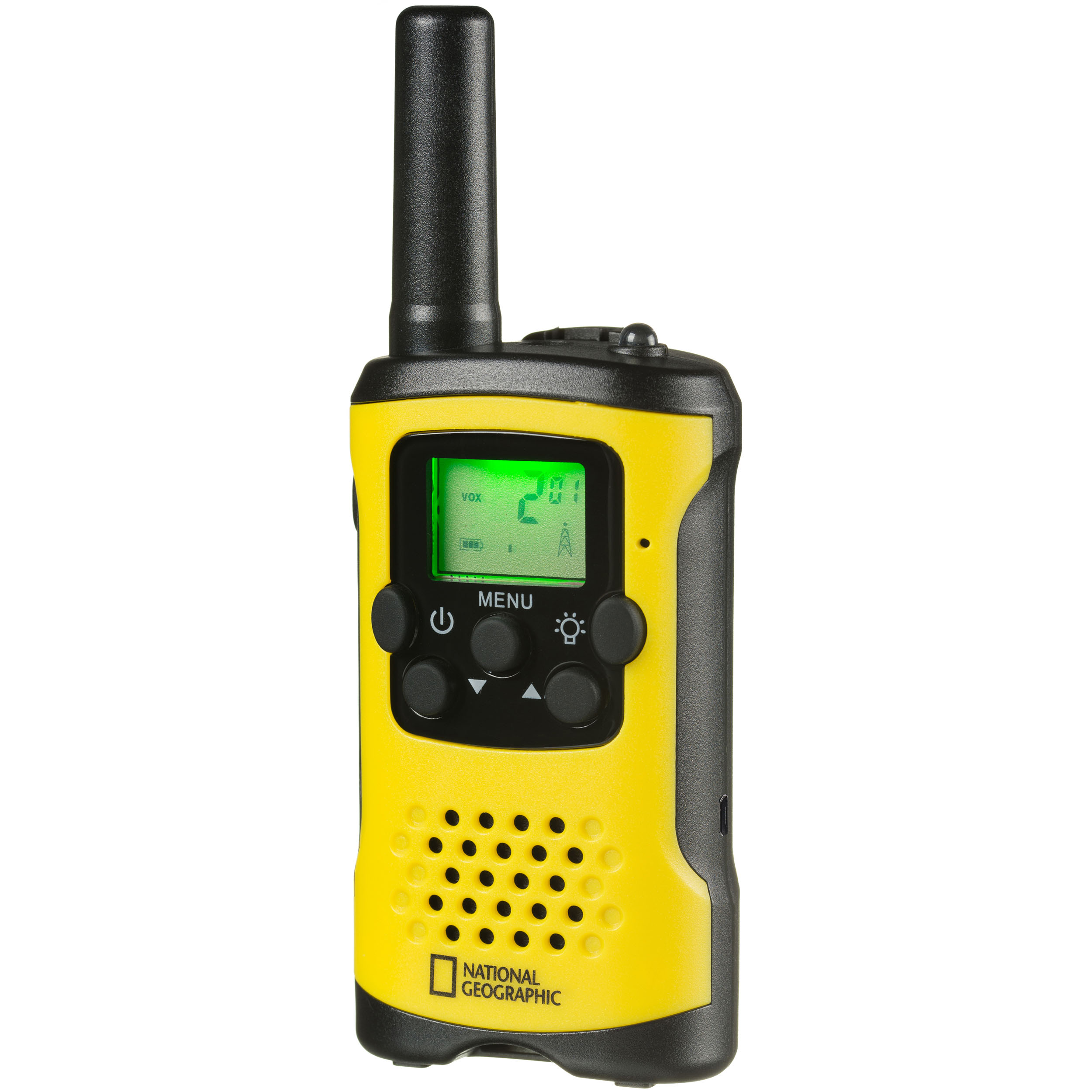 NATIONAL GEOGRAPHIC Walkie-Talkies mit hoher Reichweite bis zu 6 km und Frei-Hand-Funktion (Refurbished)