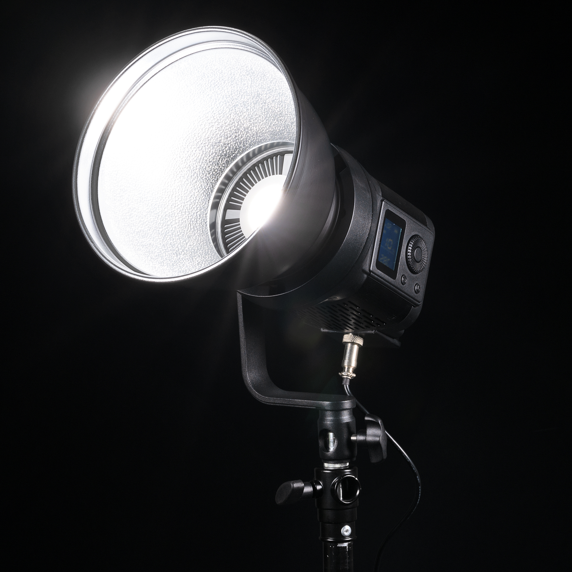 BRESSER BR-120SL COB LED Studiolampe 120W mit Bowens-Anschluss für Softboxen