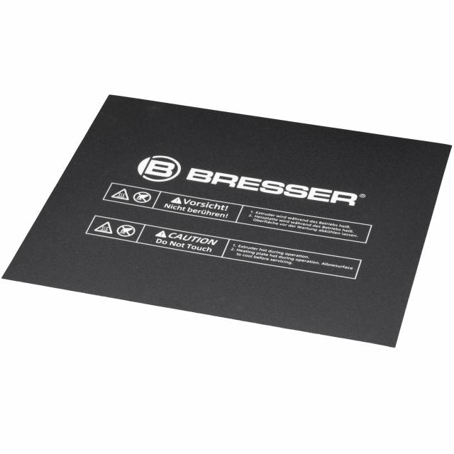 BRESSER Replacement build platform for REX II 3D printer (item no. 2010200) 