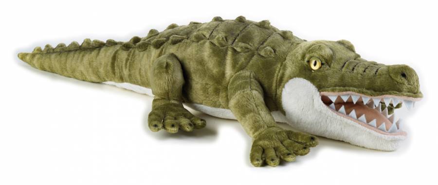 stuffed crocodile
