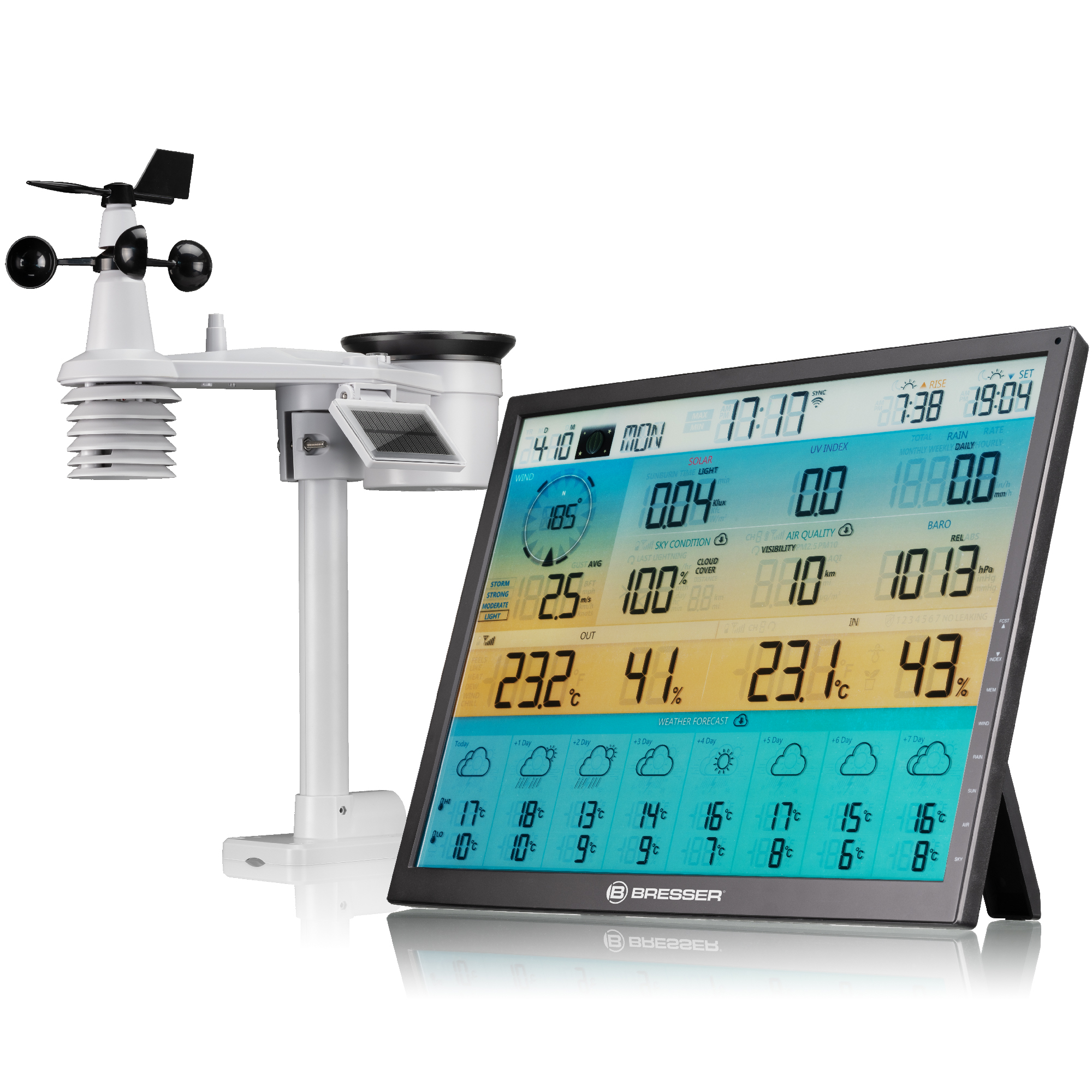 Orologio digitale XXL con temperatura interna