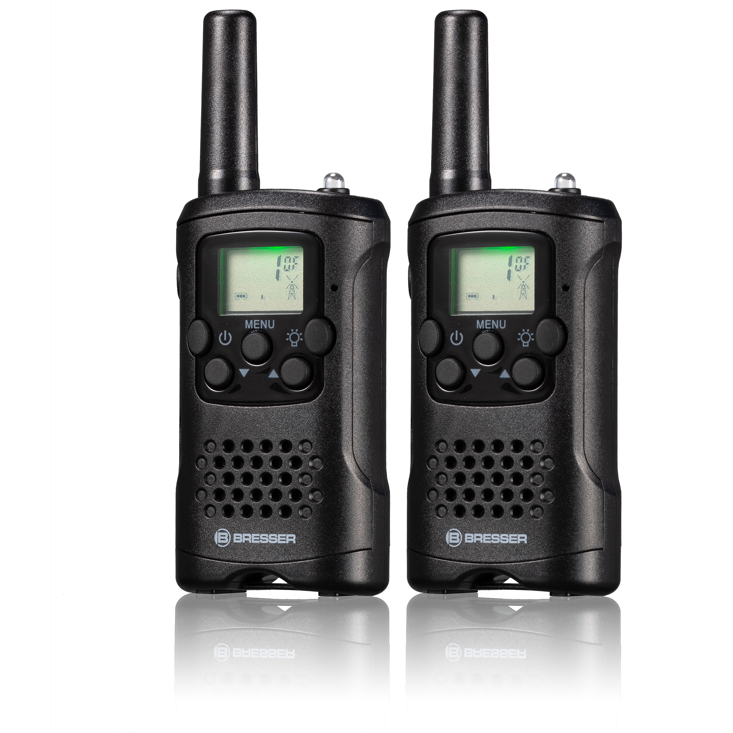Bresser | BRESSER FM Walkie Talkie 2piece Set with large range up to 6 km  and free hand mode | Expand Your Horizon