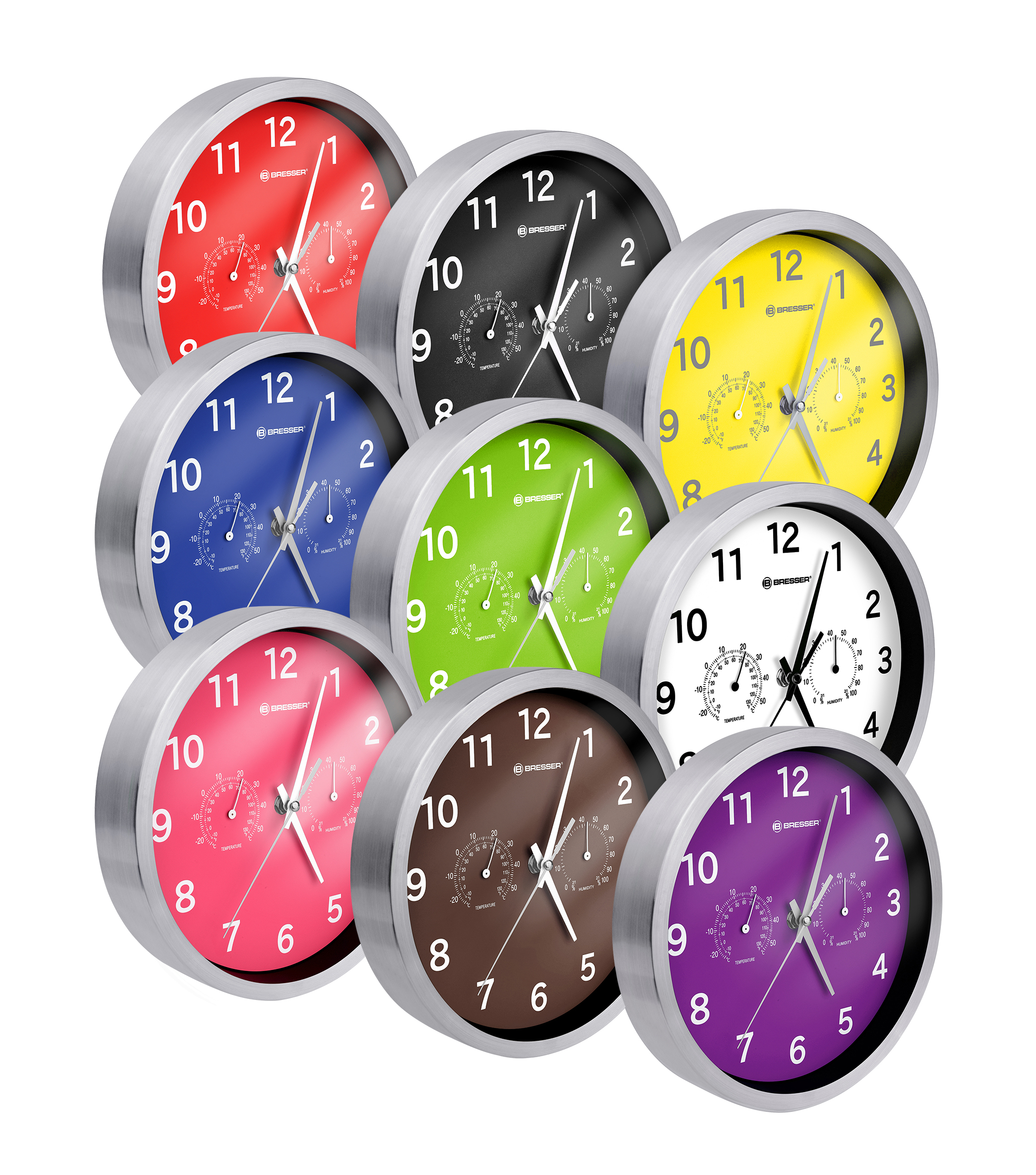 Reloj de baño Bresser My Time con termómetro/higrómetro – Shopavia